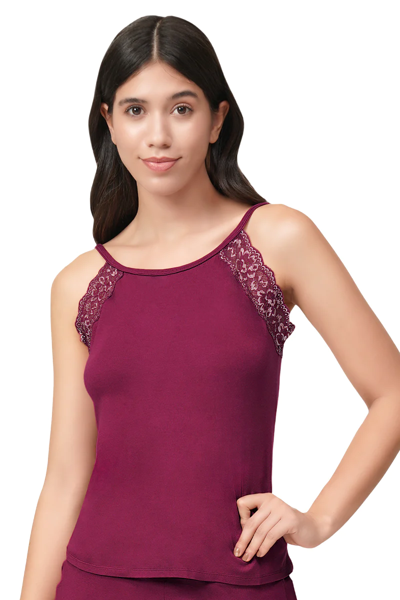 Amante Women's Pink Camisole