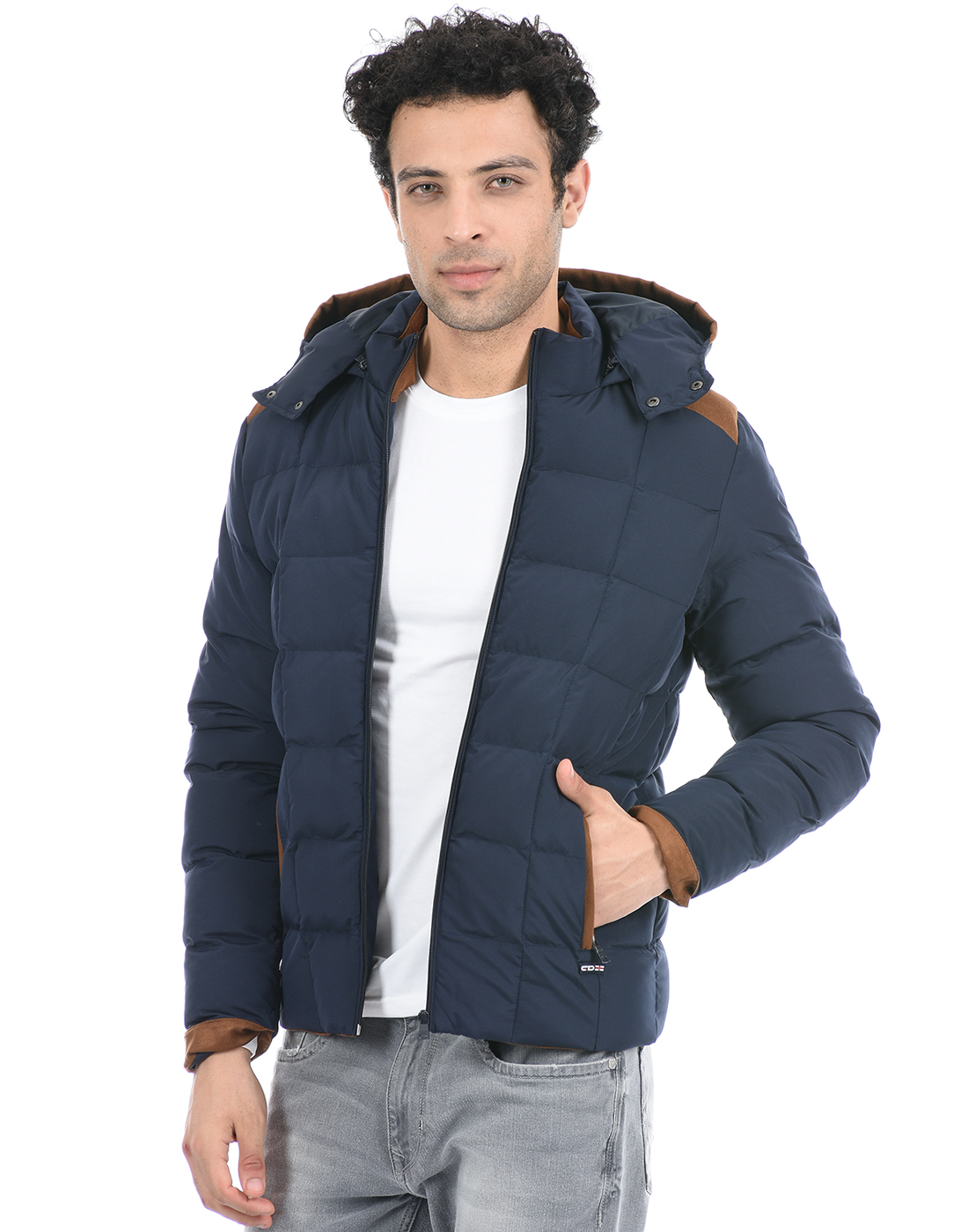 Cloak u0026 Decker by Monte Carlo Men Solid Navy Jacket | Navy | 186366