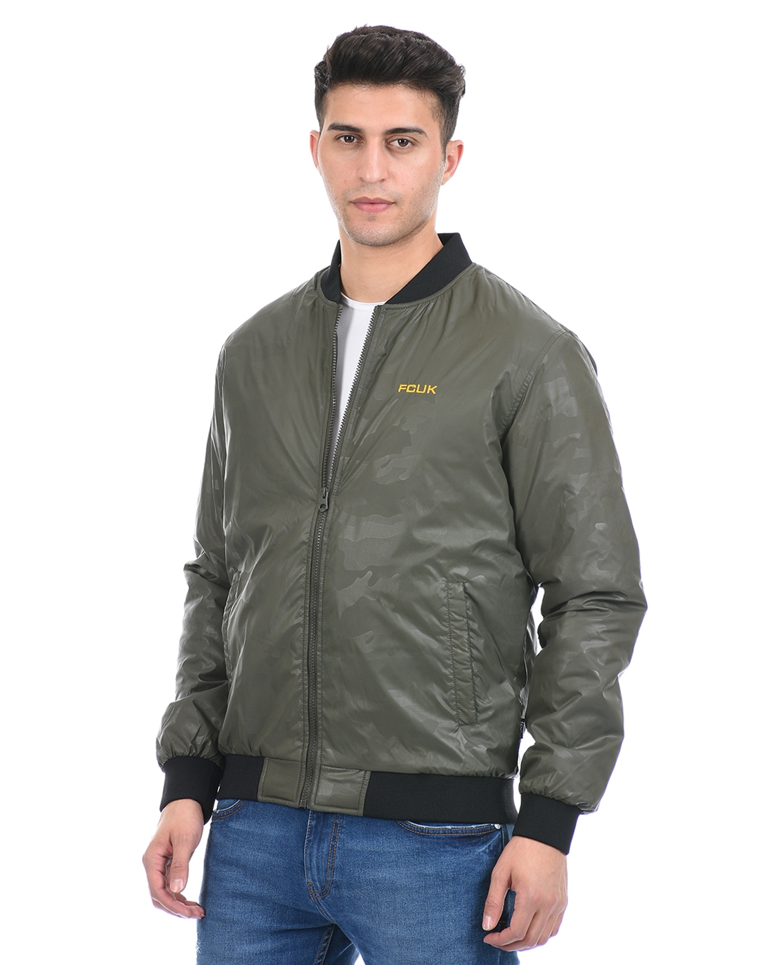 fcuk bomber jacket