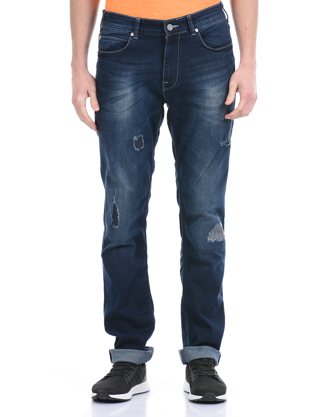 FCUK Men Blue Jeans