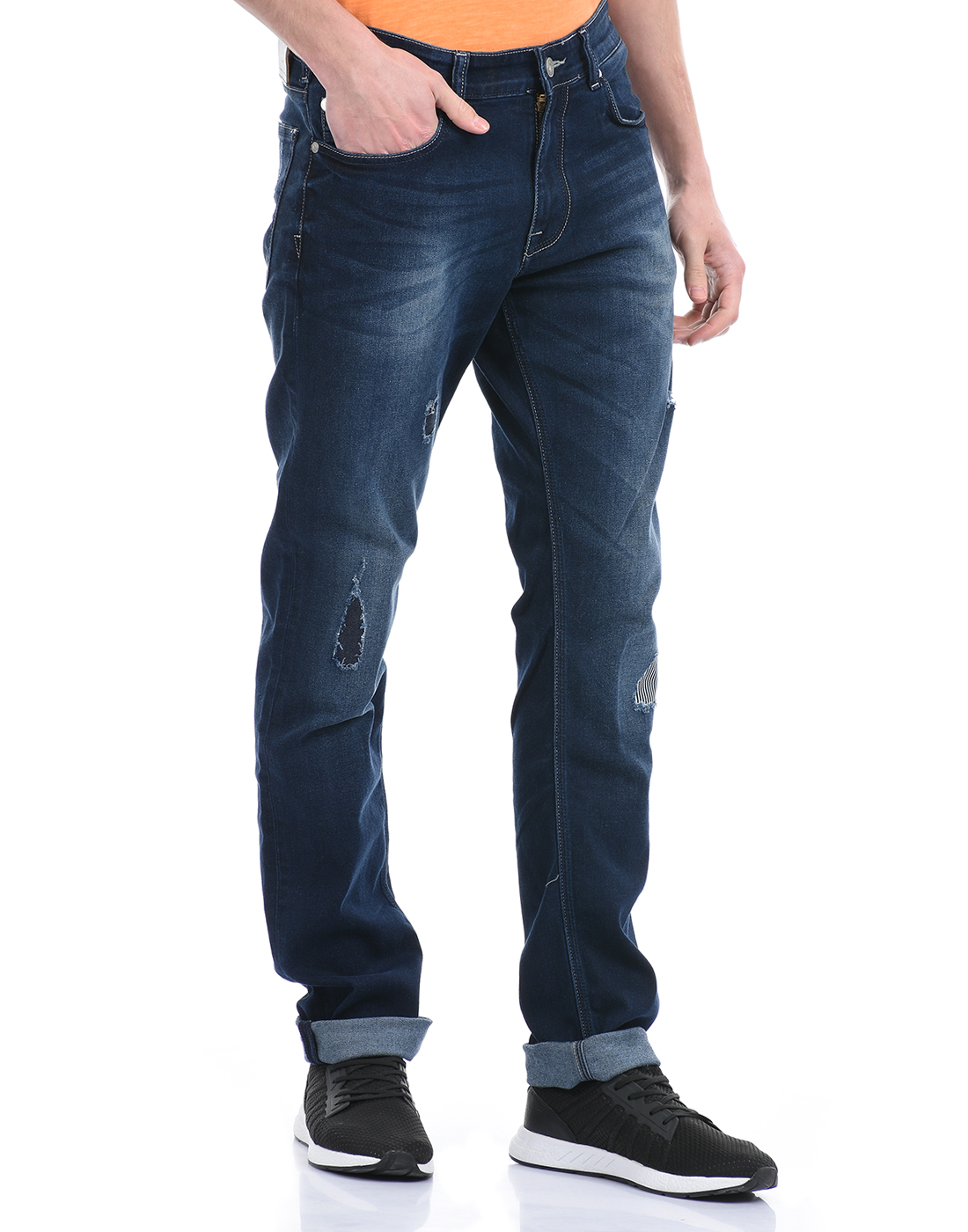 FCUK Men Blue Jeans