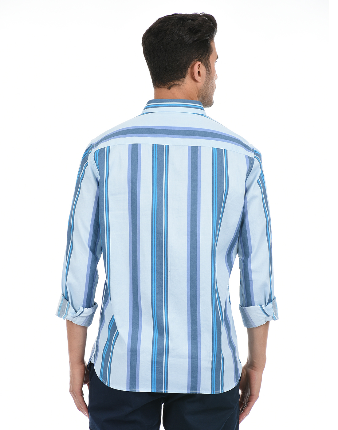 FCUK Men Blue Shirt