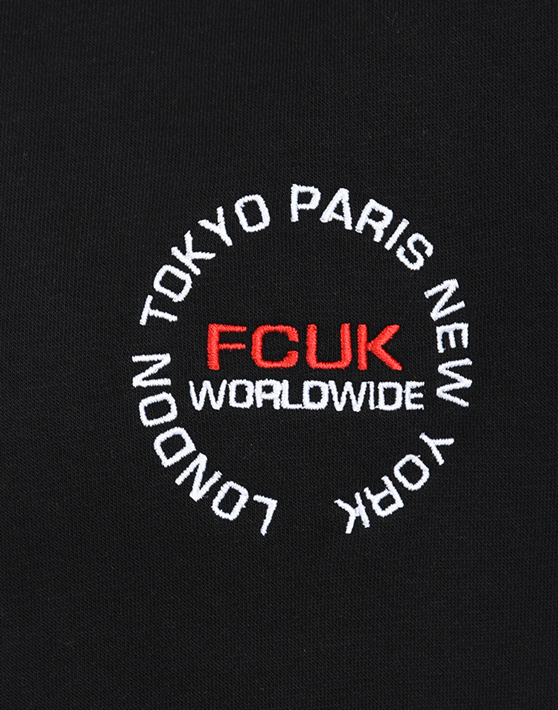 FCUK Men Black Sweatshirt
