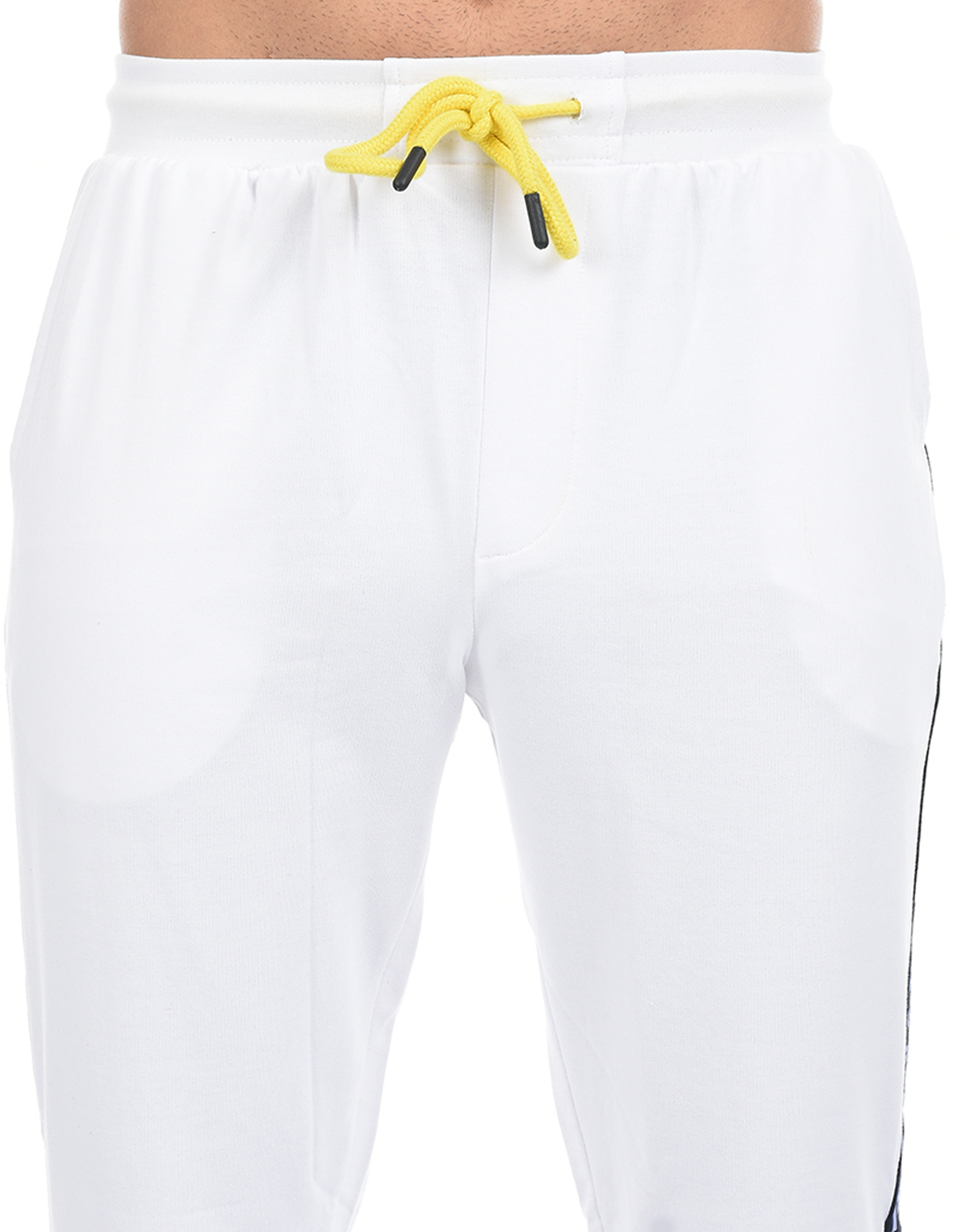 FCUK Men White Joggers