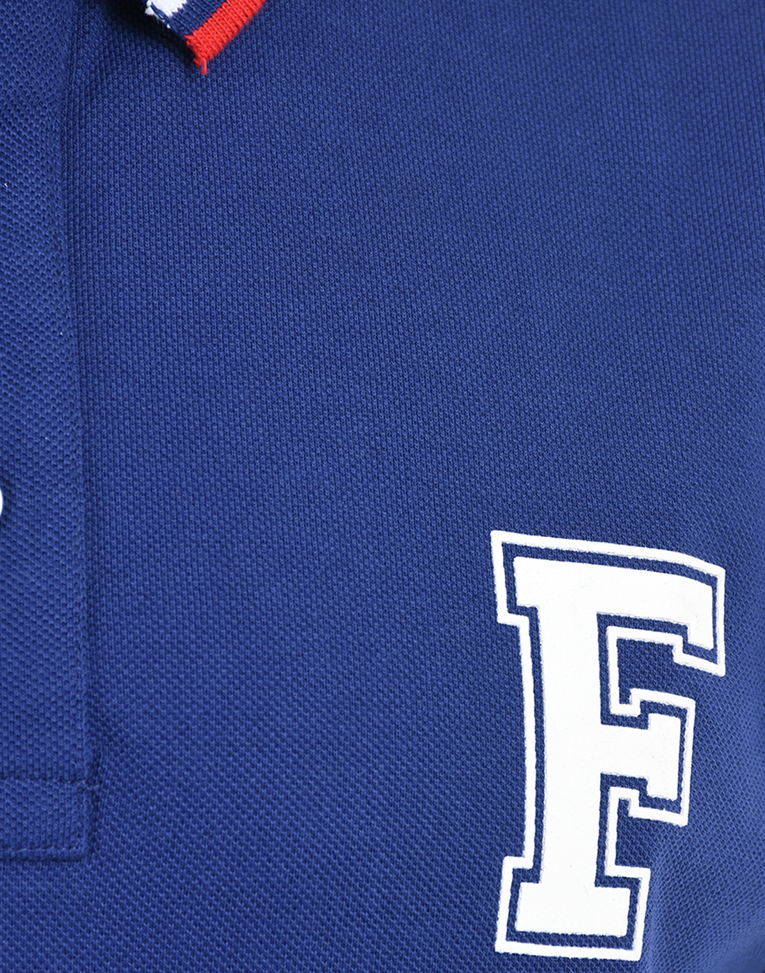 FCUK Men Blue Polo T-Shirt