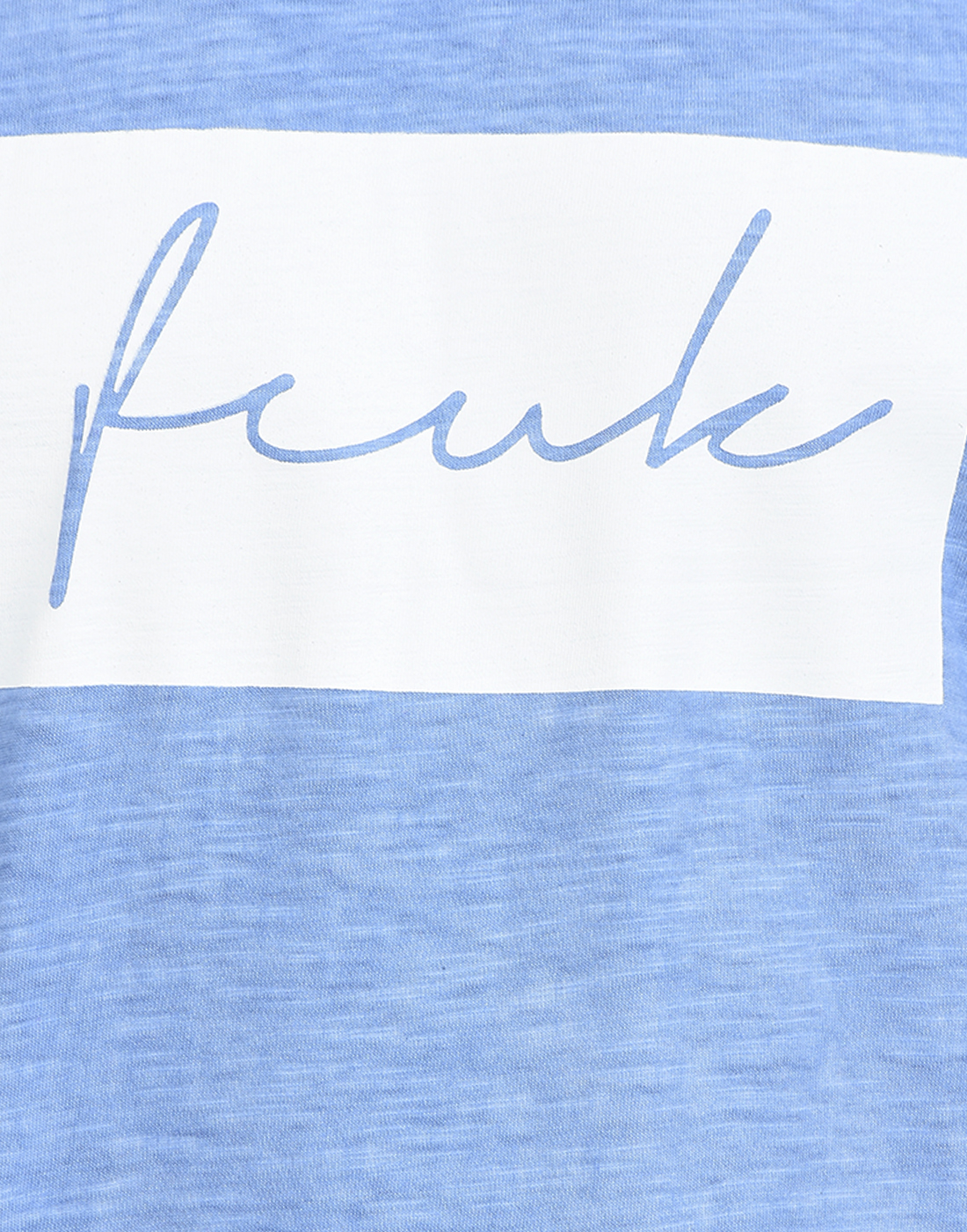 FCUK Men Blue T-Shirt