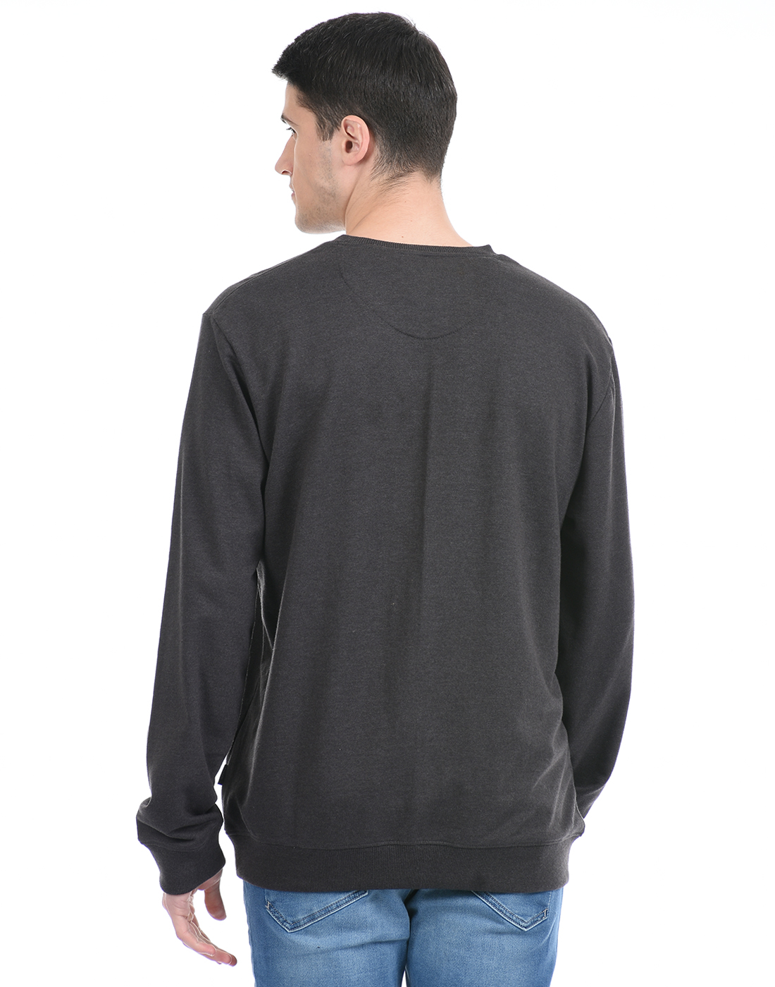 FCUK Men Grey Sweatshirt
