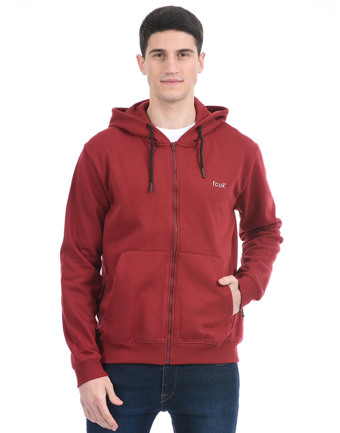 Red sweatshirt for on sale men