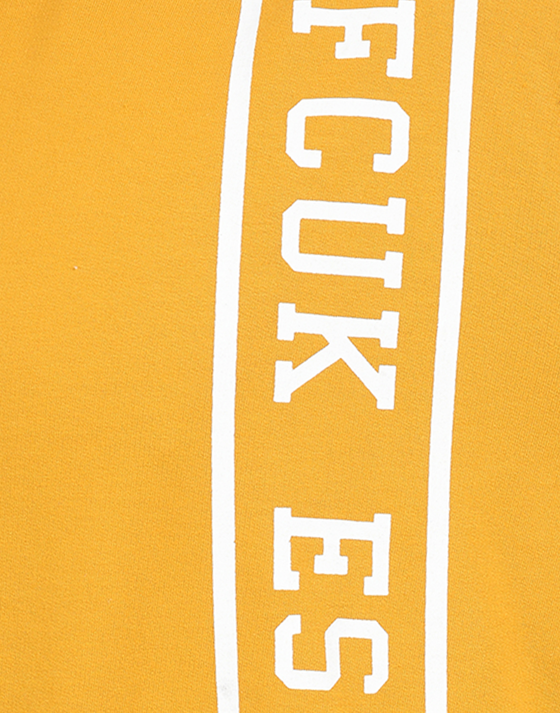 FCUK Men Yellow Sweatshirt
