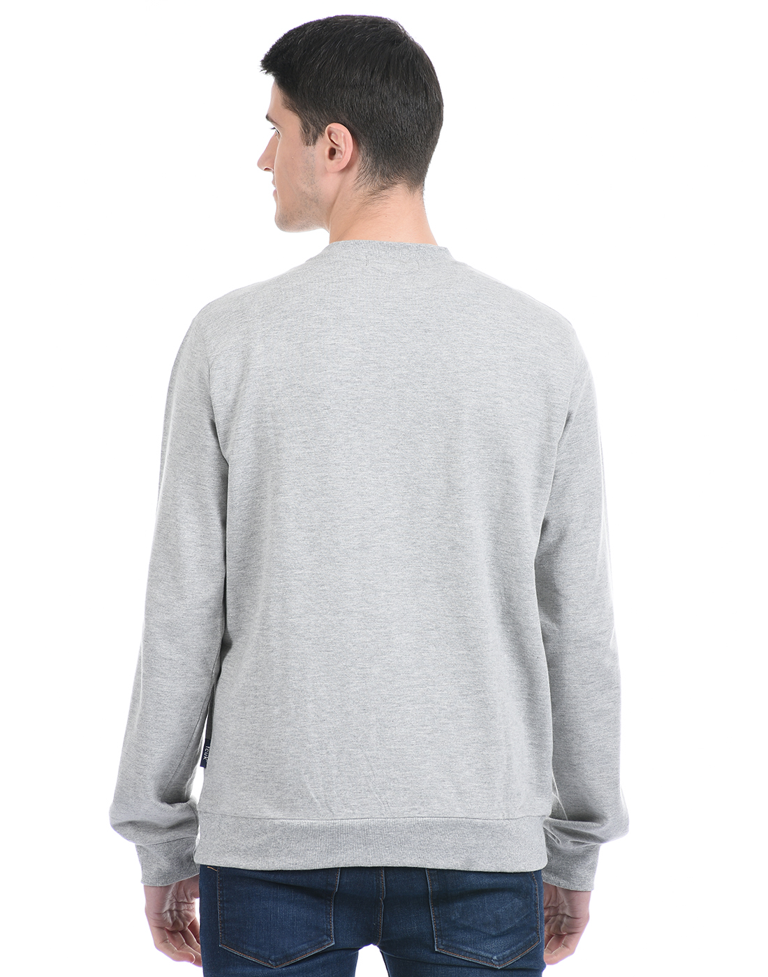 FCUK Men Grey Sweatshirt