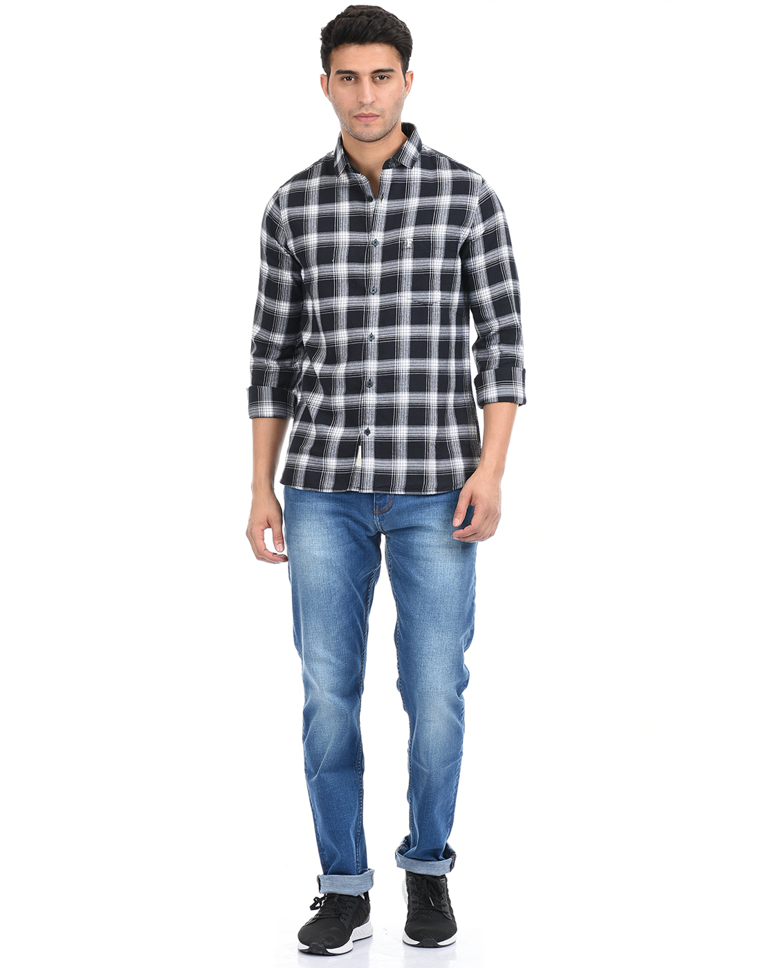 FCUK Men Black Shirt
