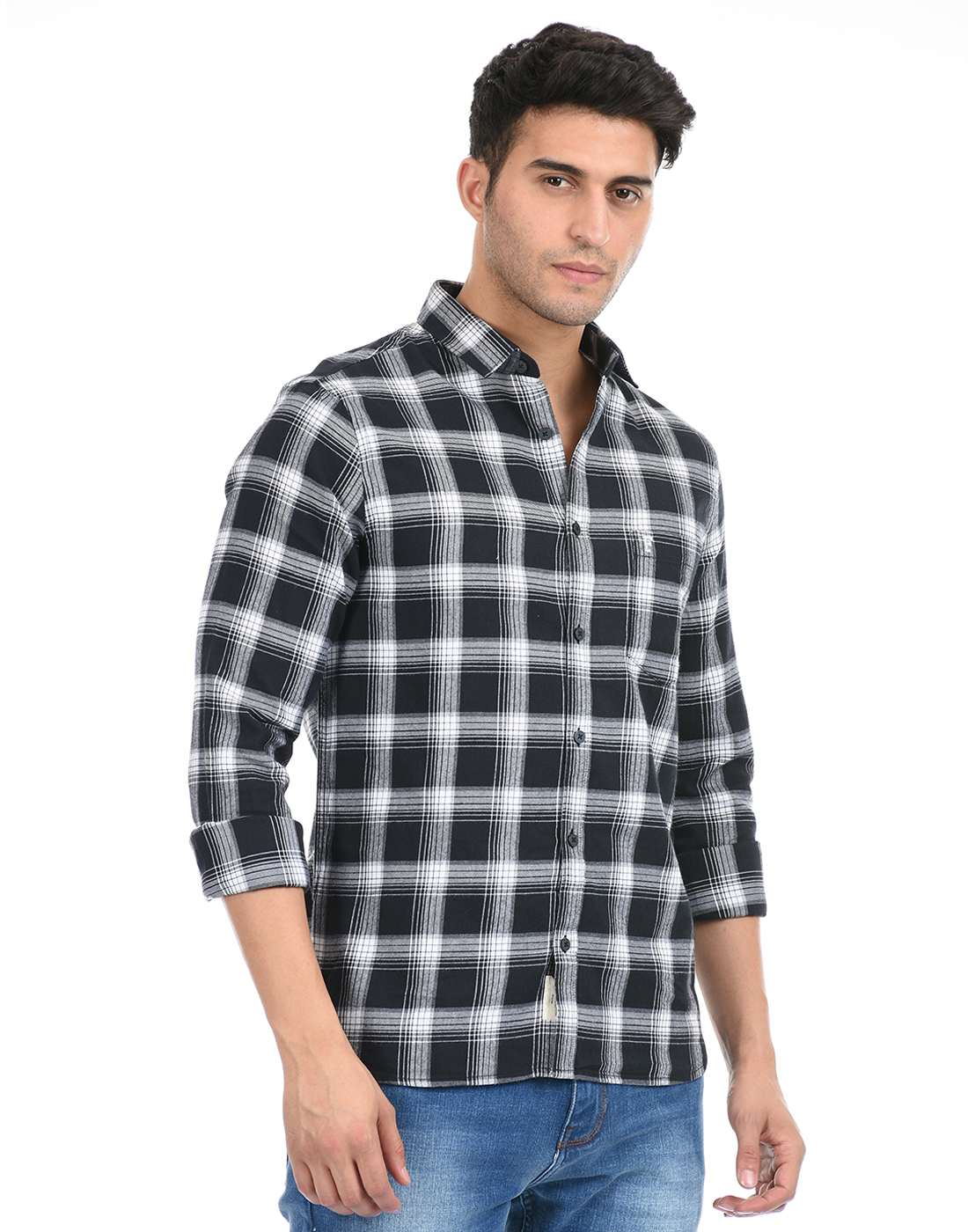 FCUK Men Black Shirt