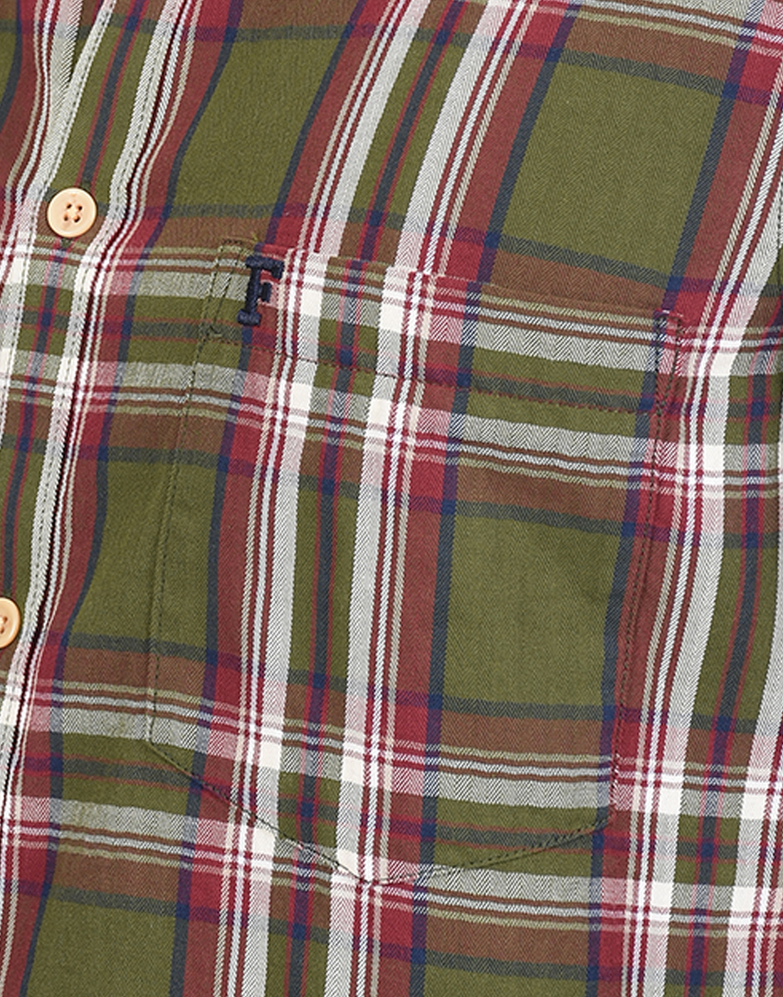 FCUK Men Green Shirt