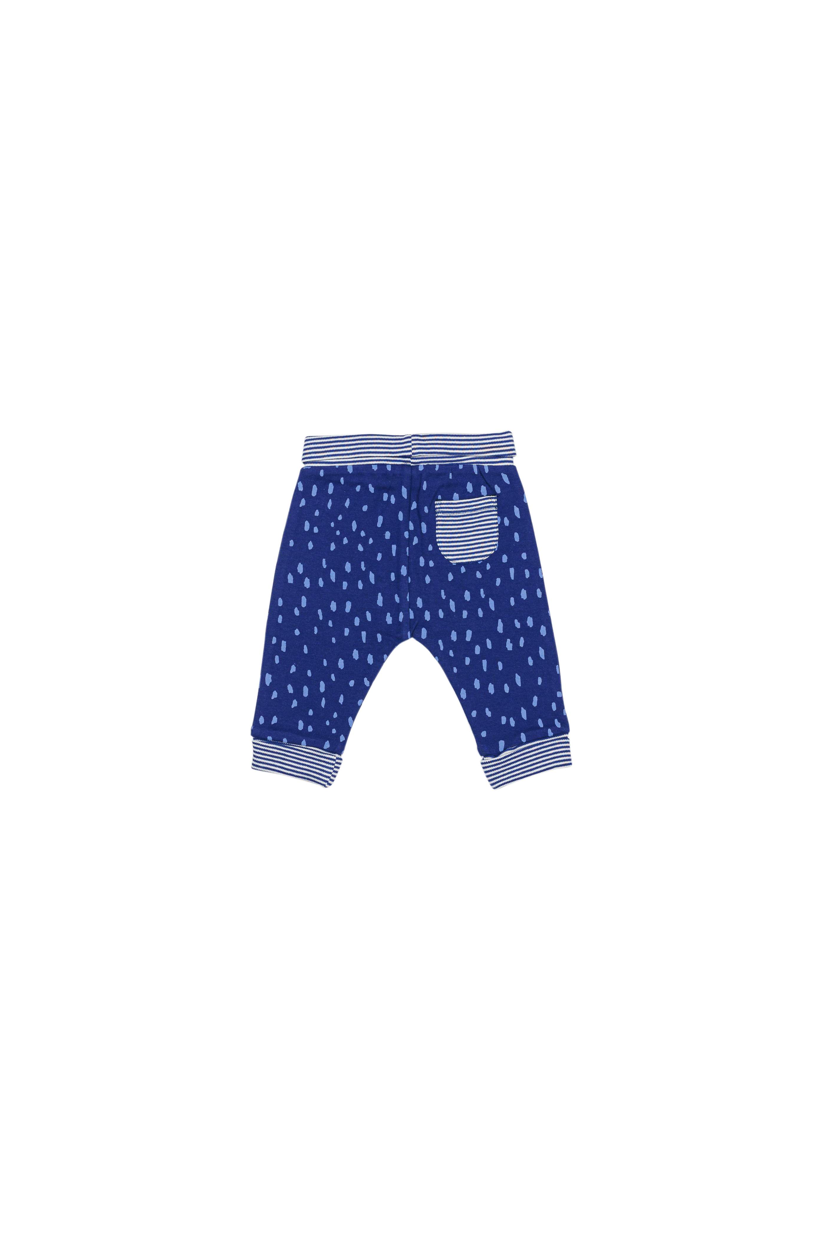 H by Hamleys Unisex Kids Printed Blue Top & Joggers Set