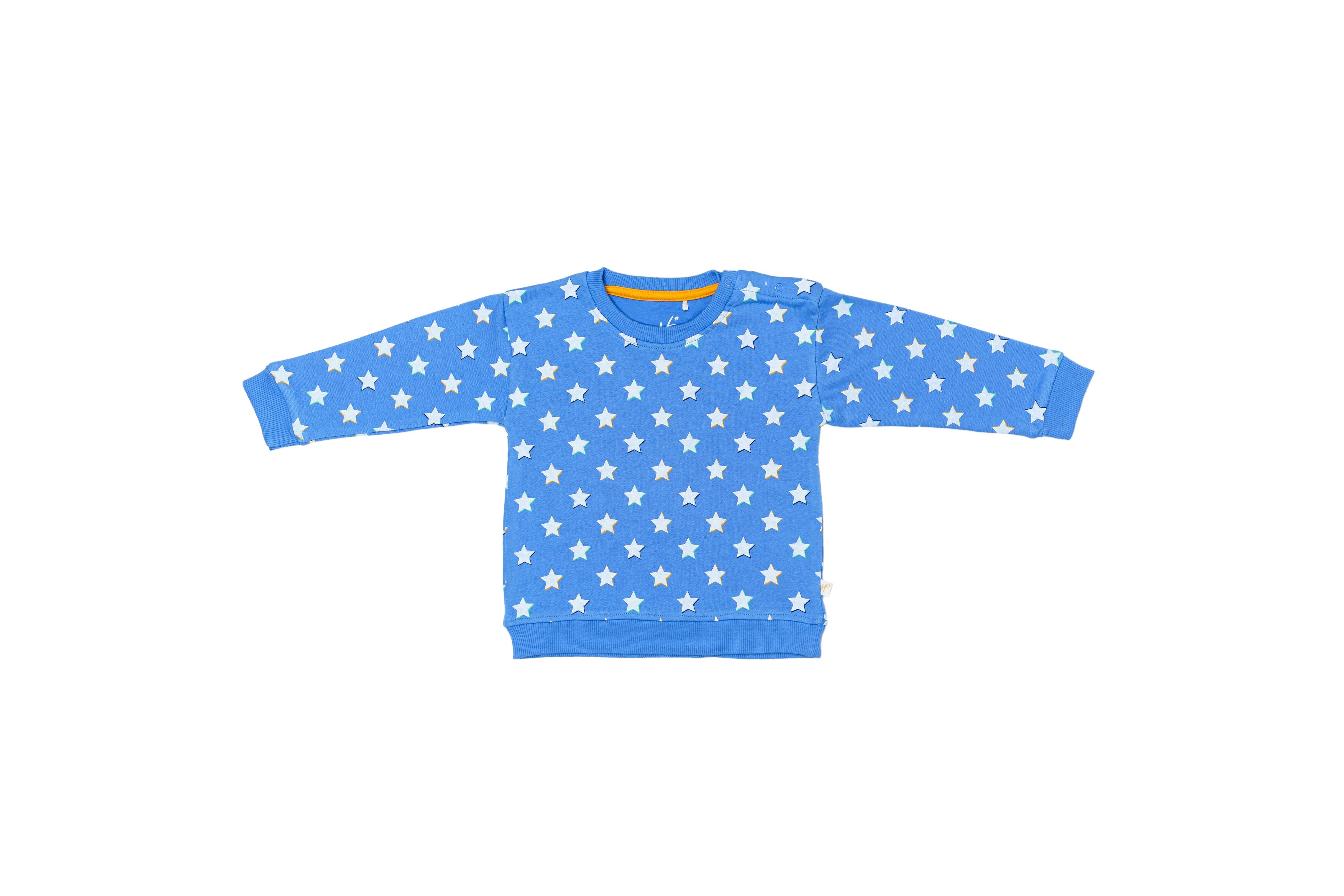 H by Hamleys Infant Boys Printed Blue Sweatshirt & Joggers Set