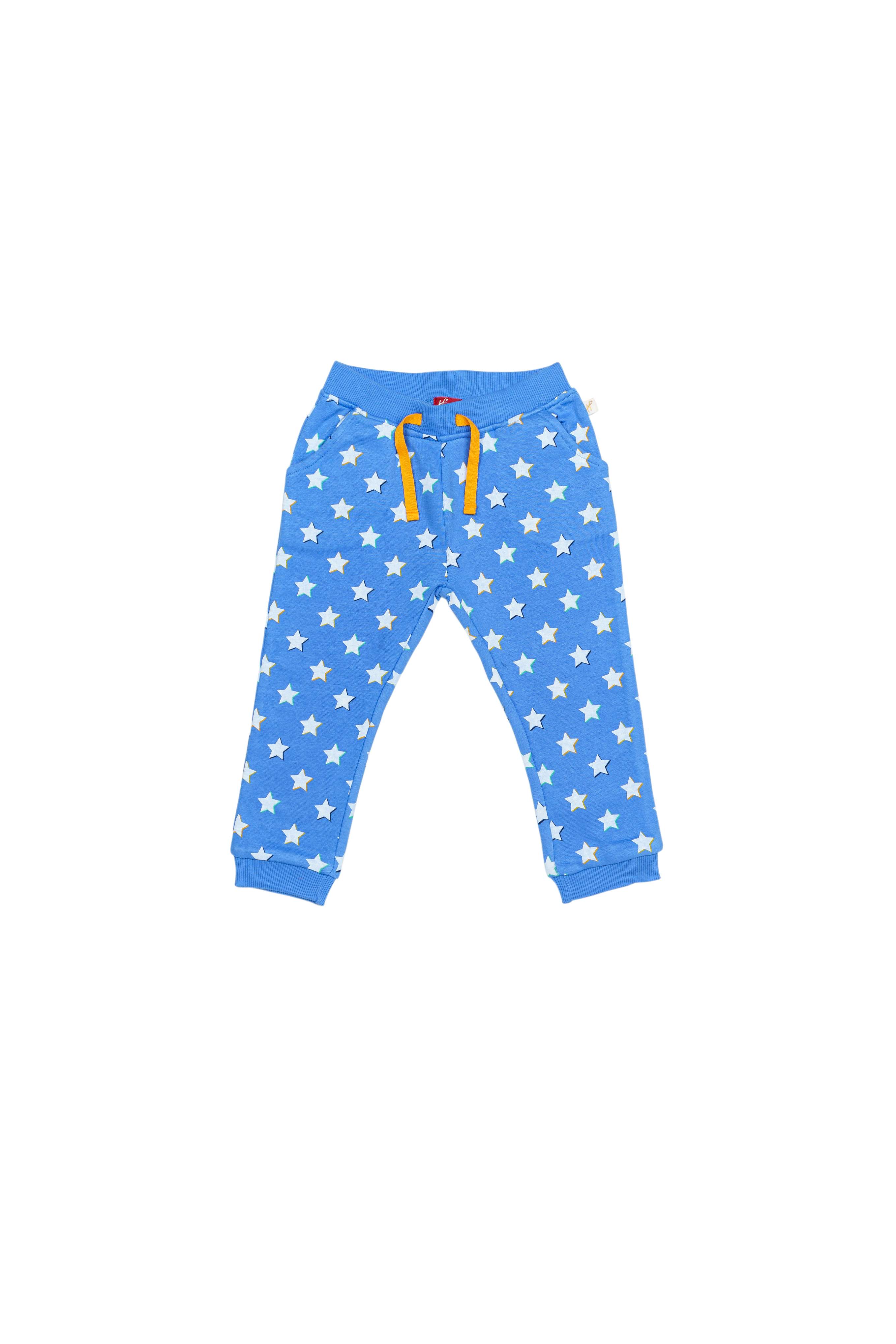 H by Hamleys Infant Boys Printed Blue Sweatshirt & Joggers Set