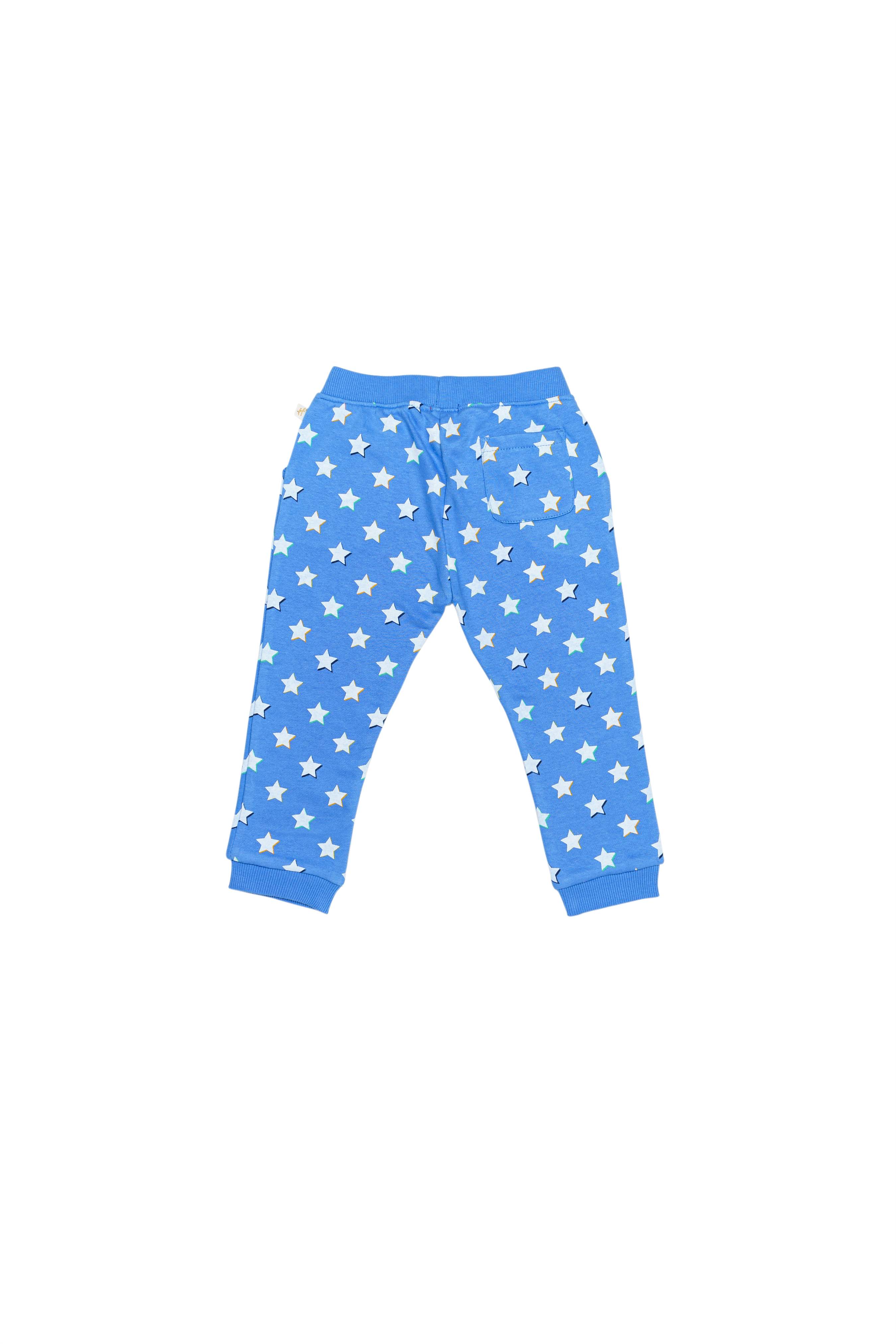 H by Hamleys Infant Boys Printed Blue Sweatshirt & Joggers Set