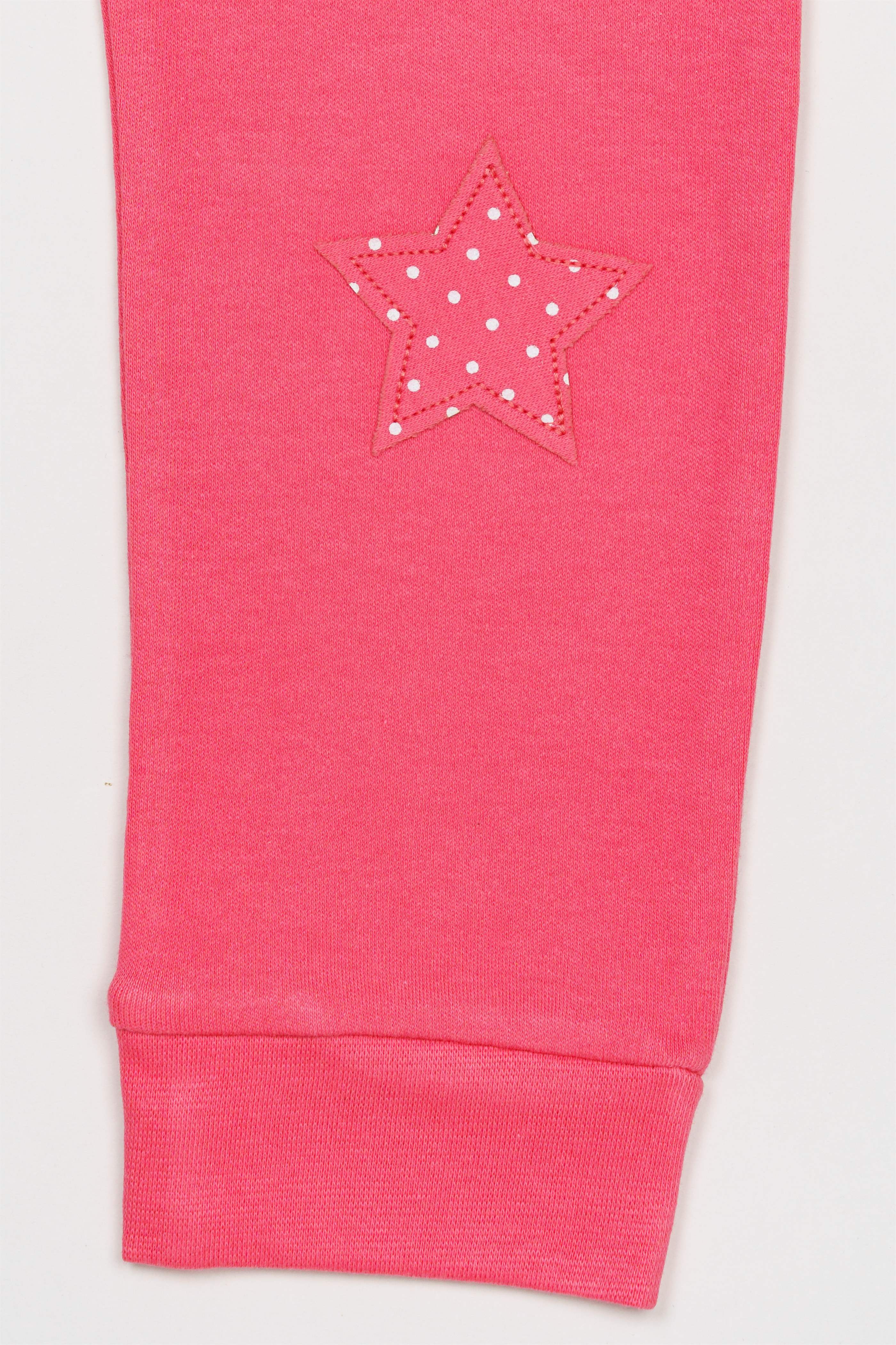 H by Hamleys Infant Girls Applique Pink Joggers