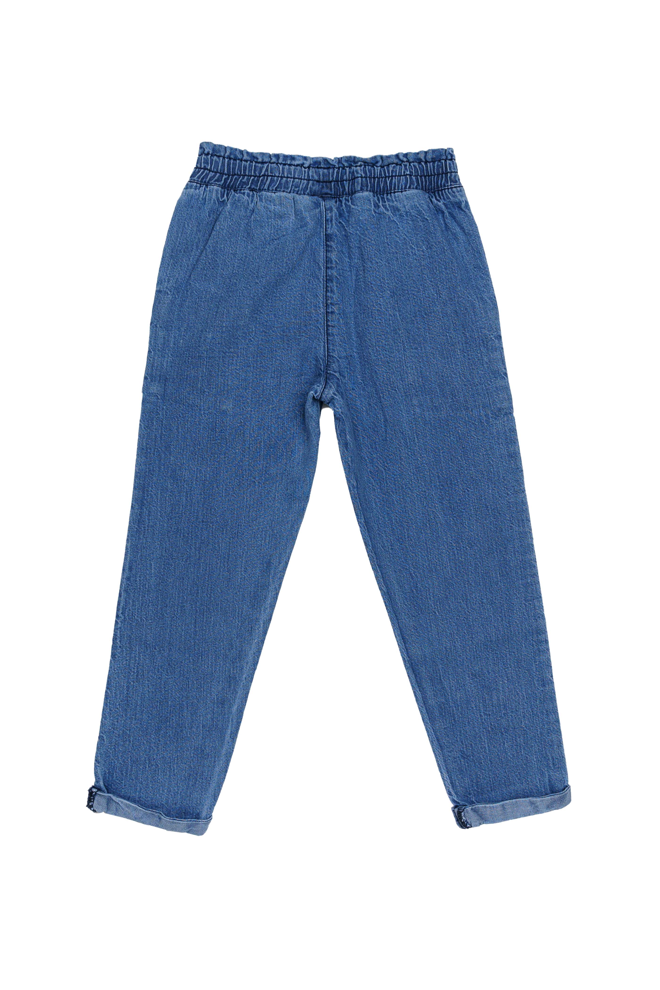H by Hamleys Girls Embroidered Blue Jeans