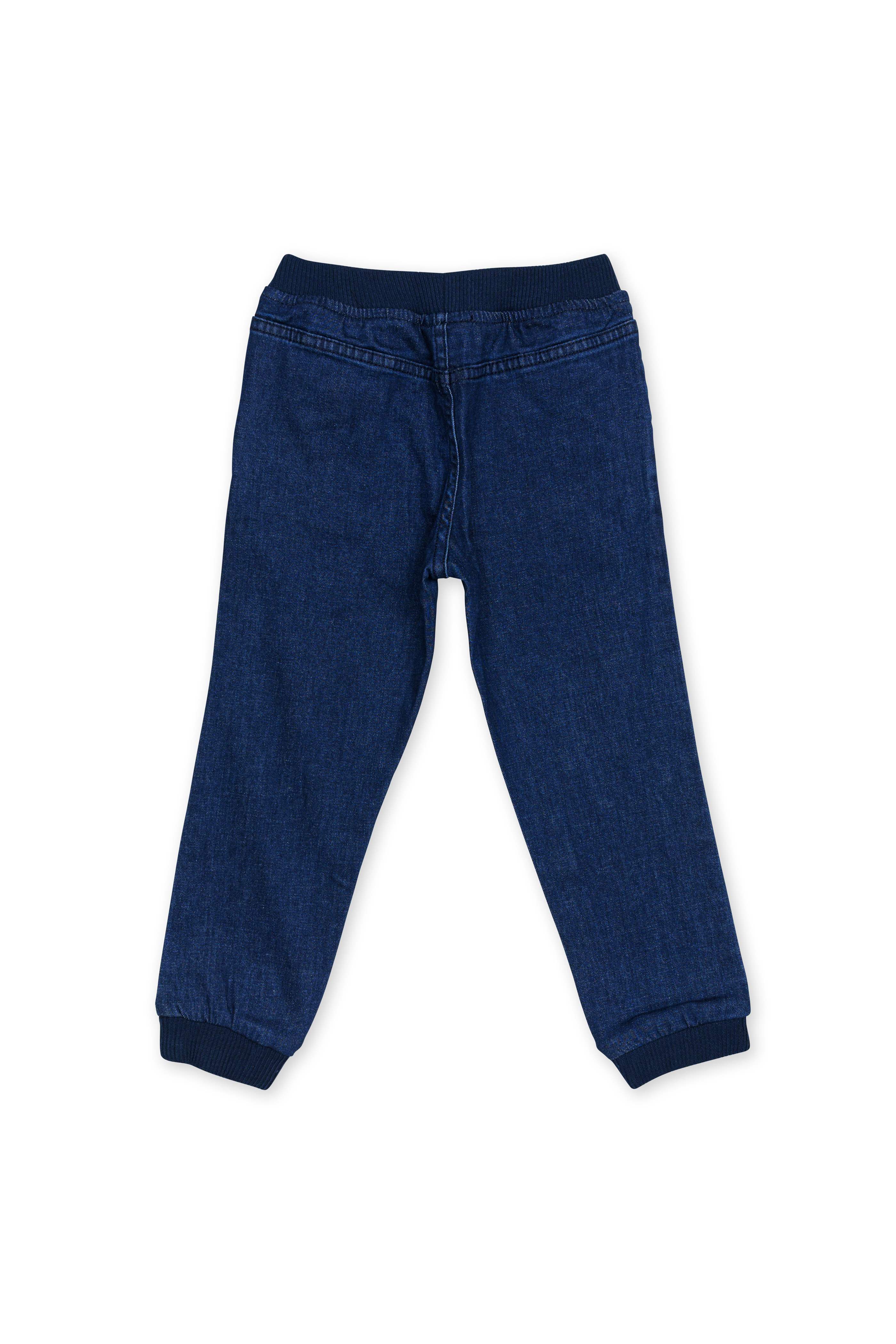 H by Hamleys Girls Embroidered Blue Jogger Jeans