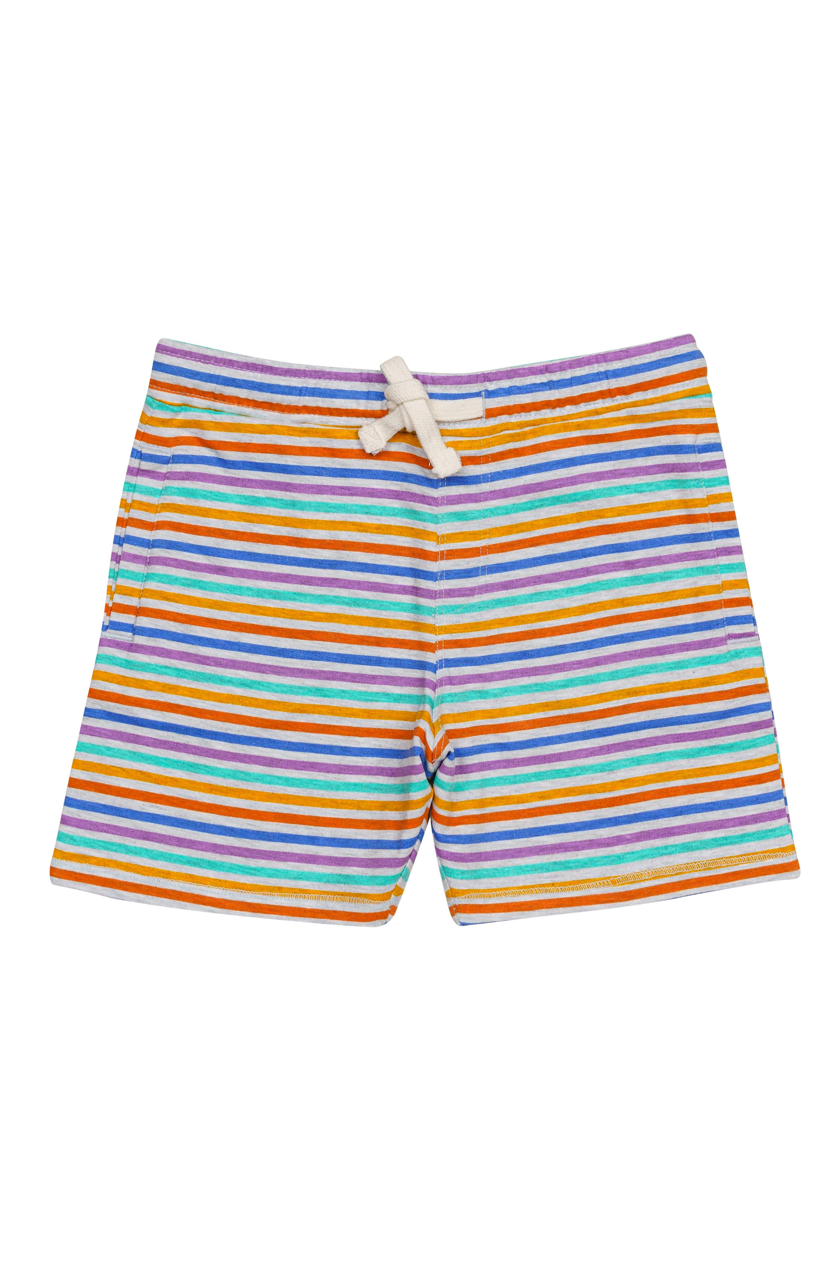 H by Hamleys Boys Striped Multicolor Basic Shorts