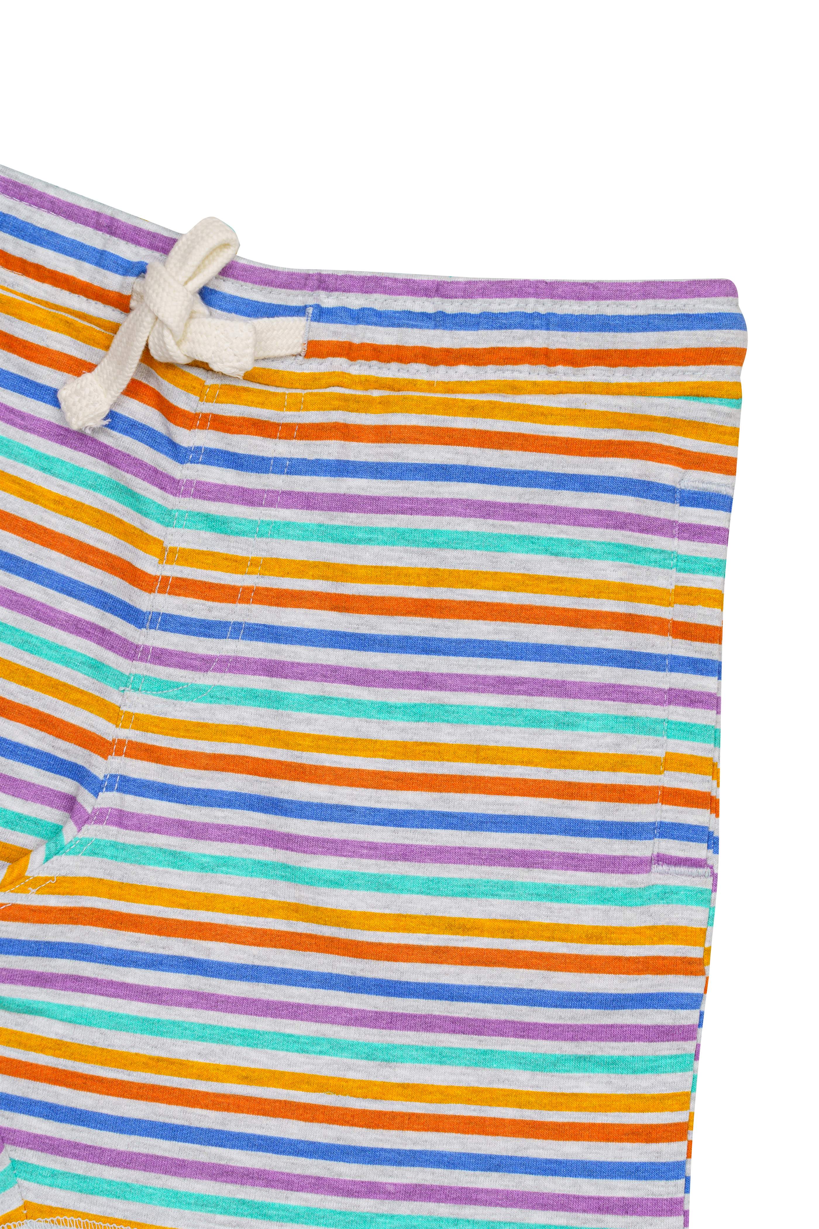 H by Hamleys Boys Striped Multicolor Basic Shorts