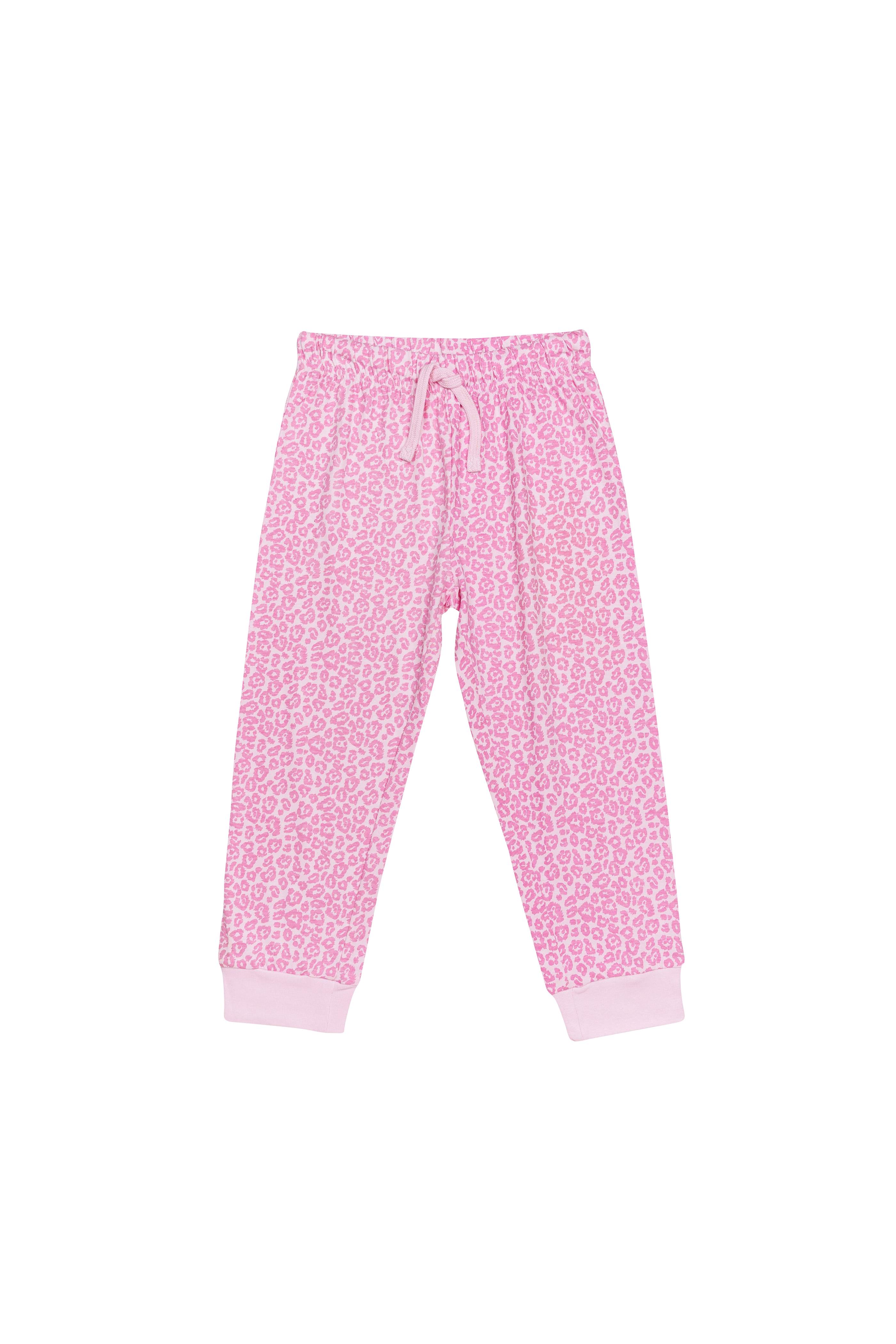 H by Hamleys Girls Printed Pink T-Shirt & Joggers Set