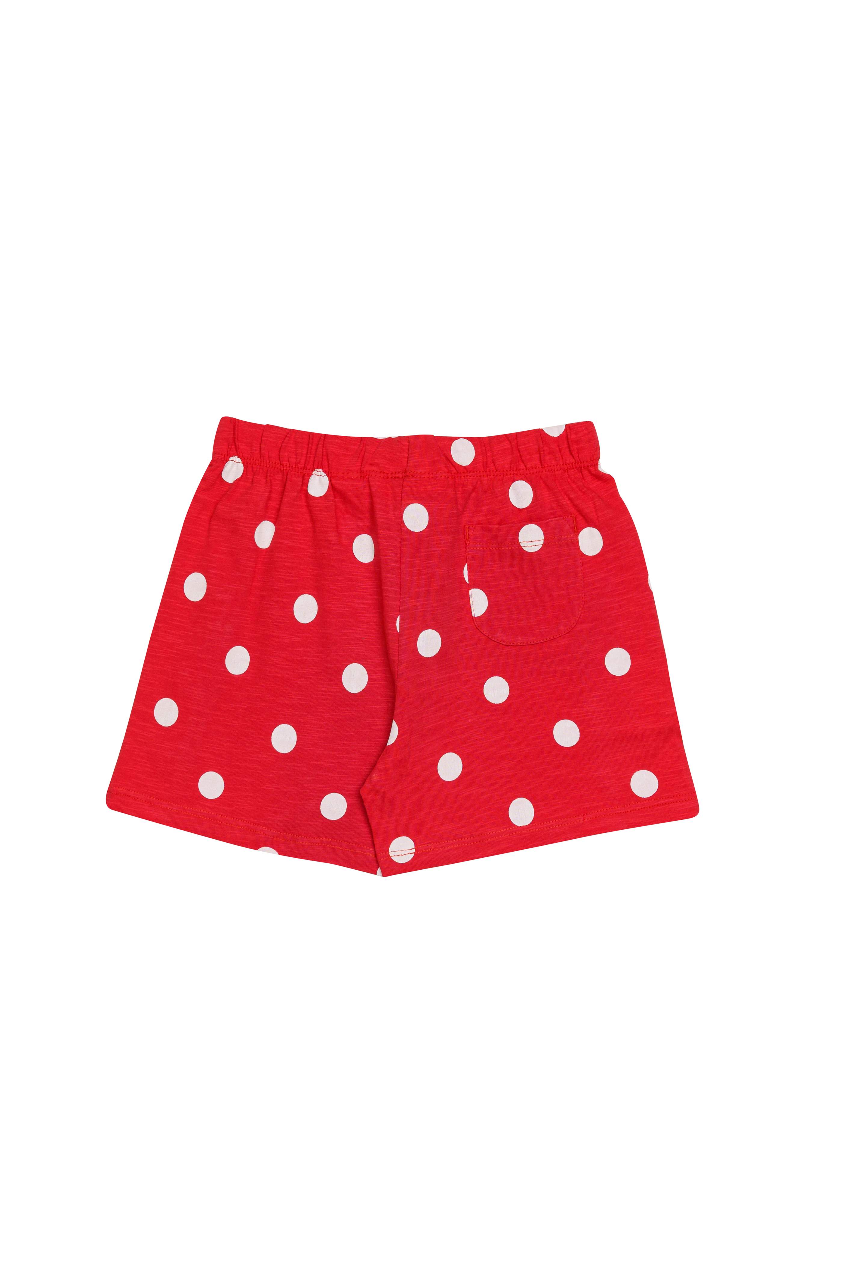 H by Hamleys Girls Printed Red Shorts