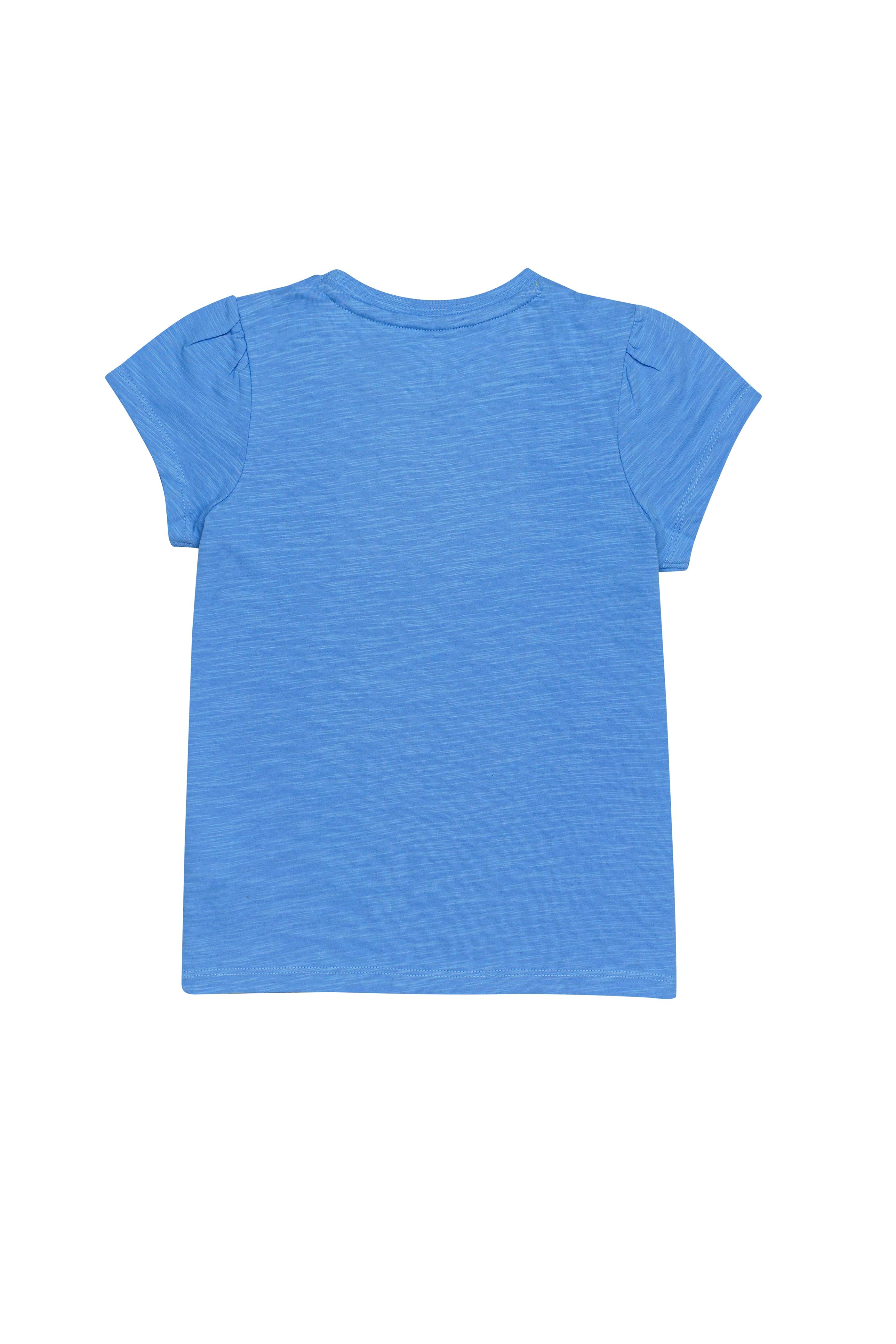 H by Hamleys Girls Printed Blue T-Shirt