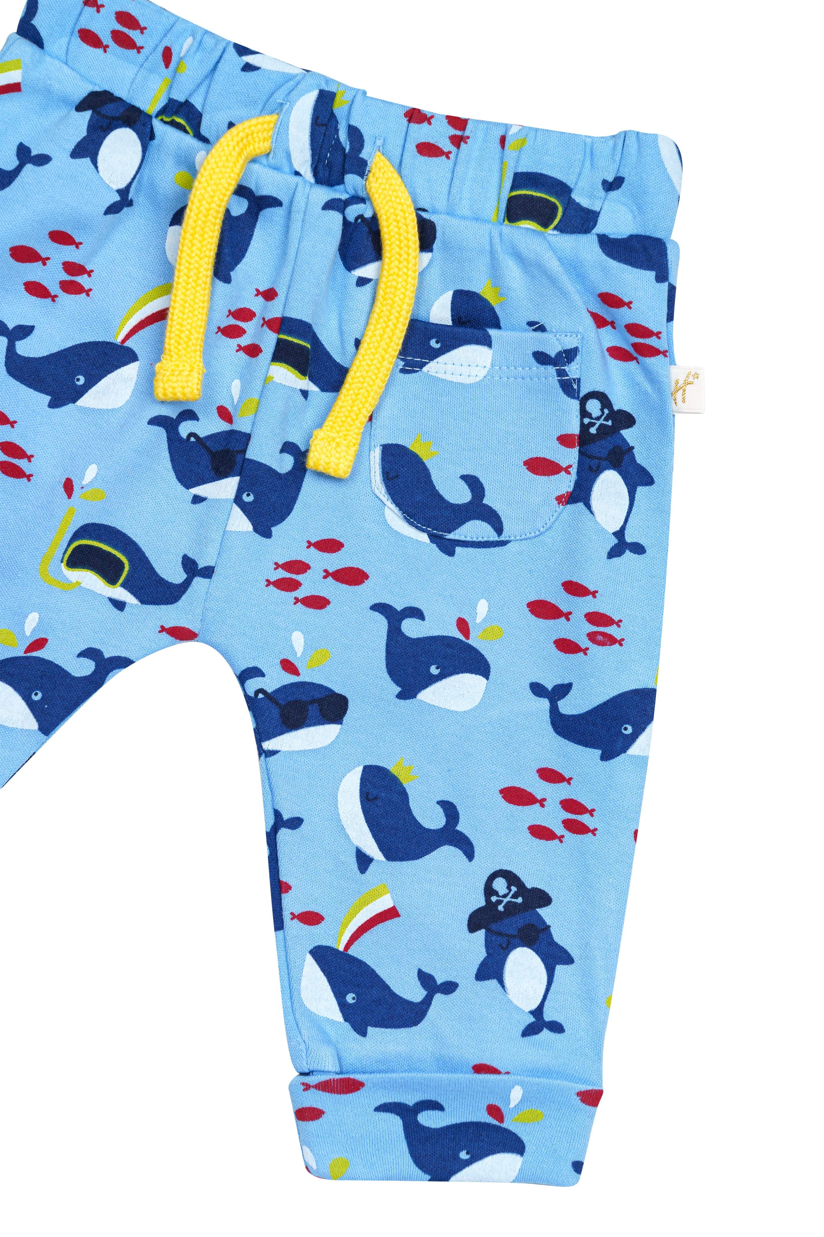 H by Hamleys Unisex Kids Printed Blue Joggers