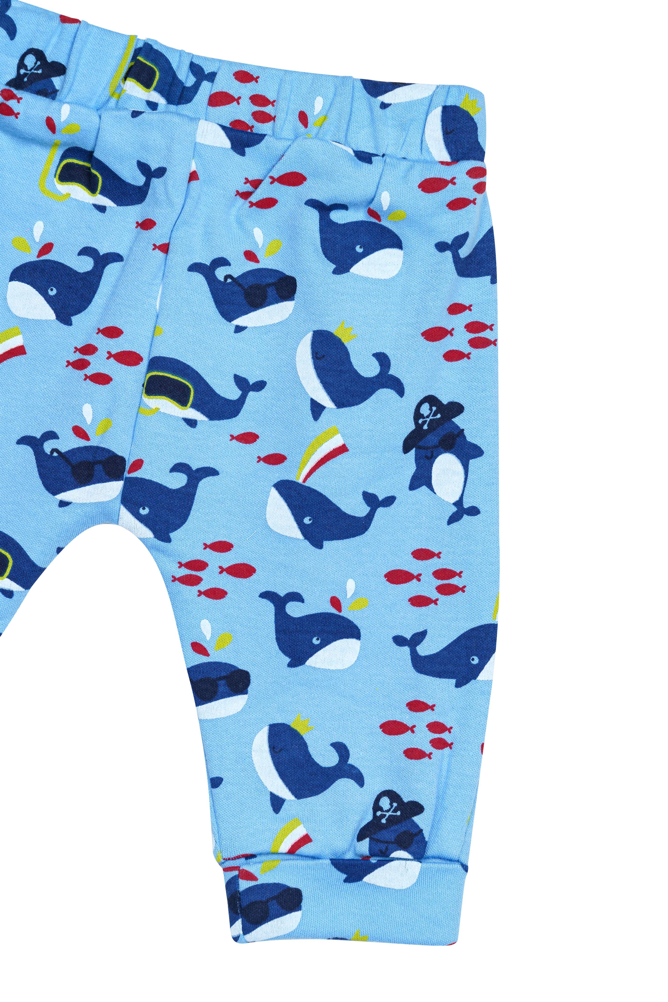 H by Hamleys Unisex Kids Printed Blue Joggers