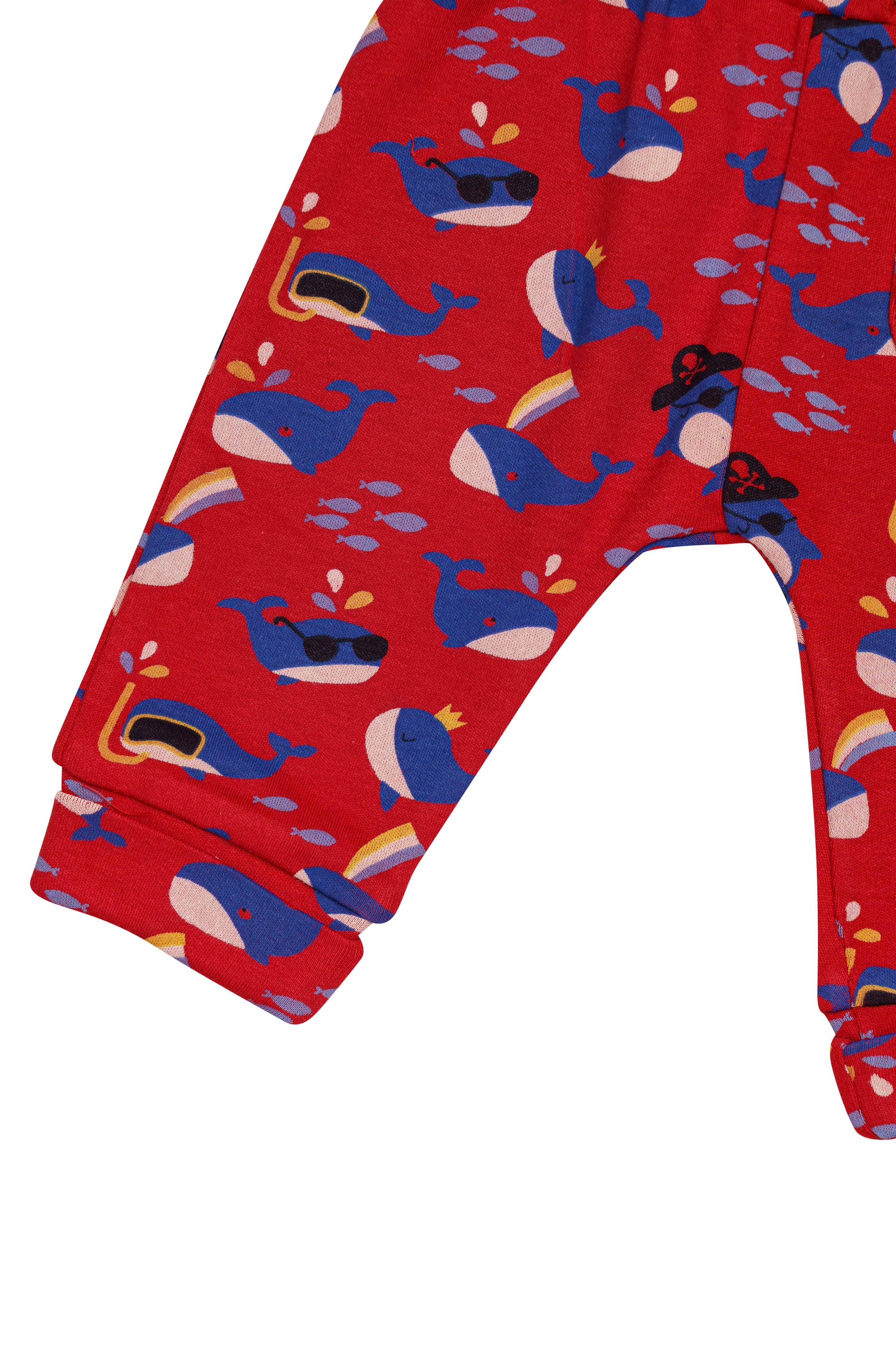 H by Hamleys Unisex Kids Printed Red Joggers