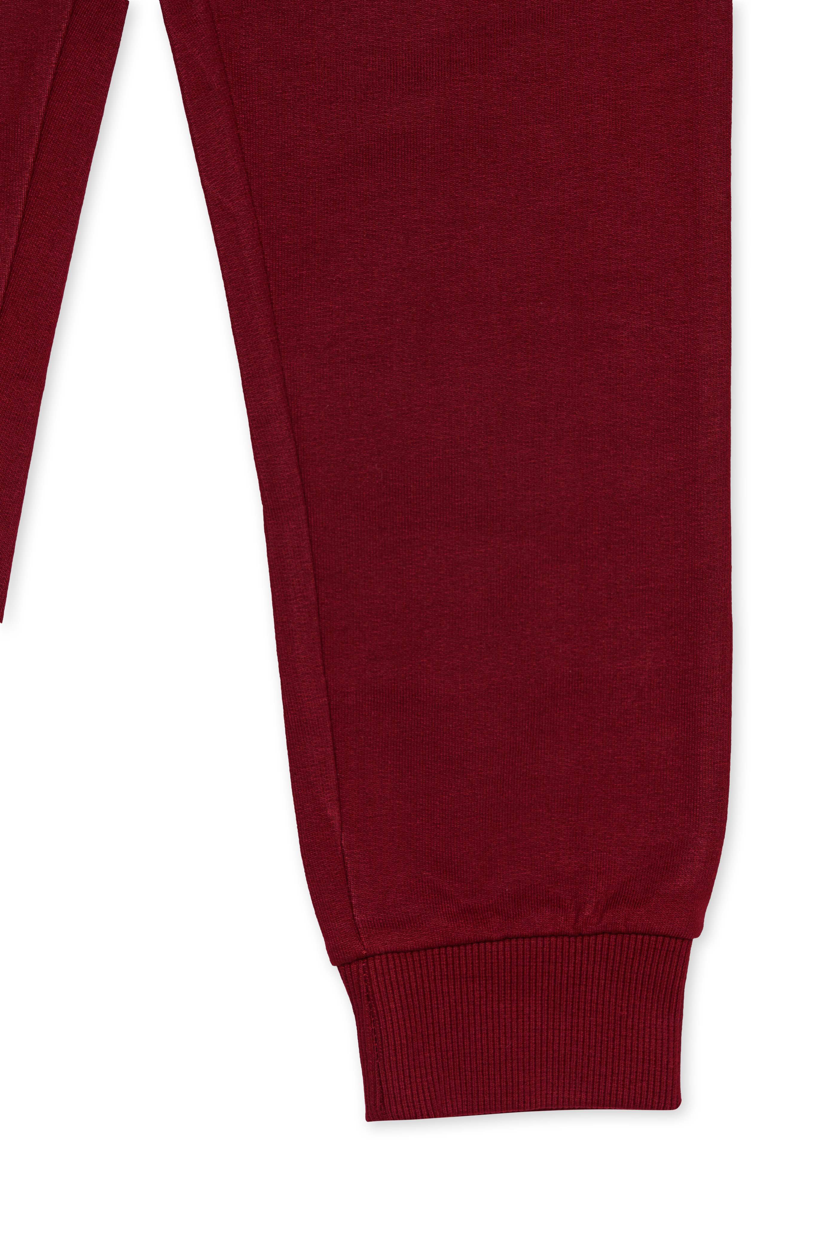H by Hamleys Boys Solid Maroon Joggers