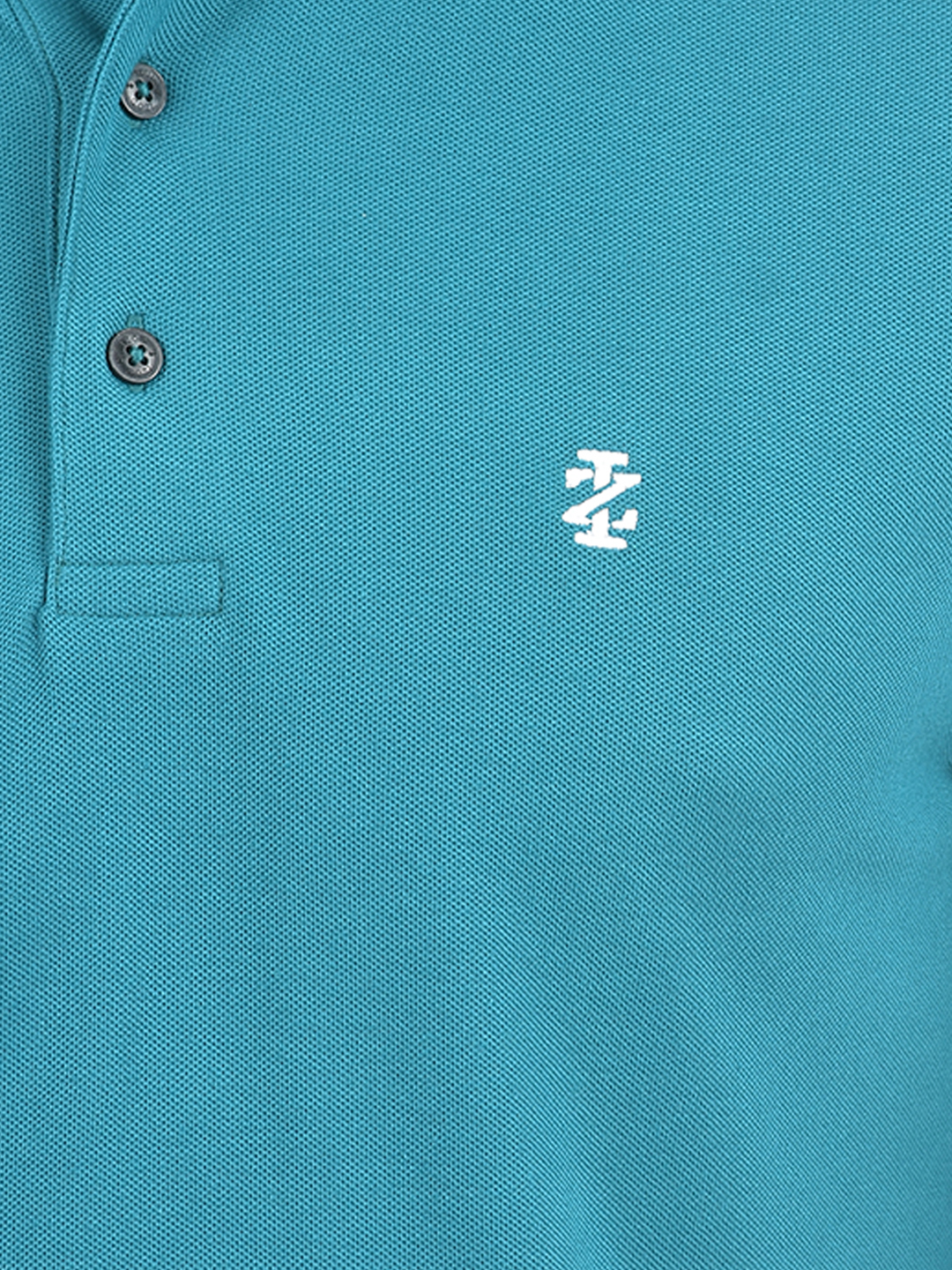 Izod Men's Solid Green Polo T-Shirt