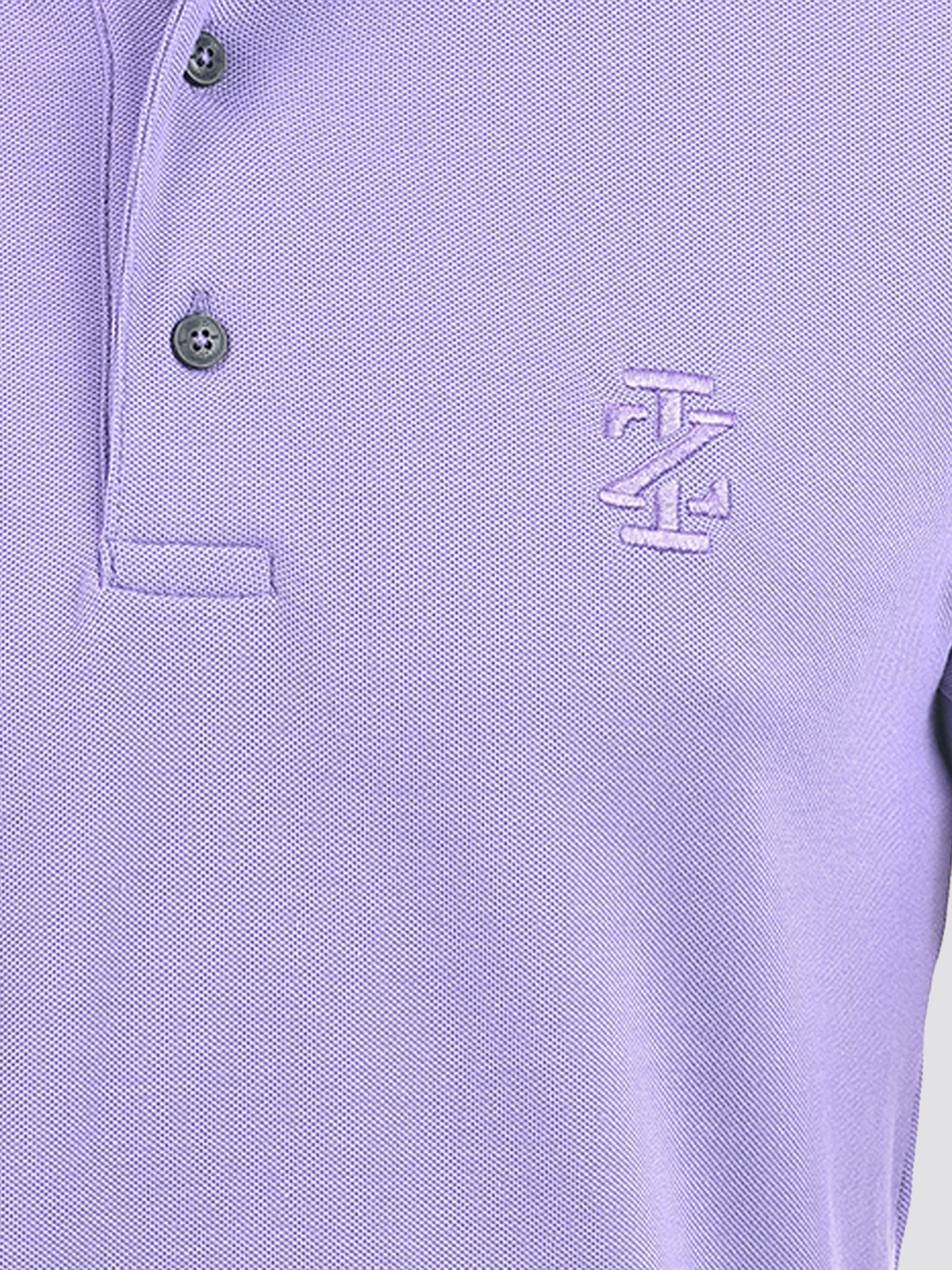 Izod Men's Solid Purple Polo T-Shirt