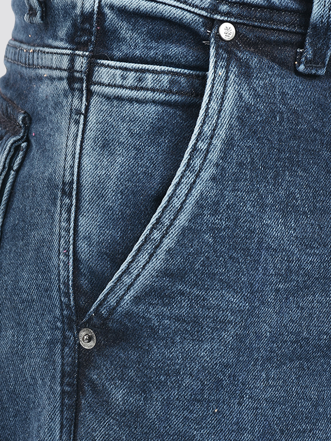 Izod Men's Solid Blue Jeans