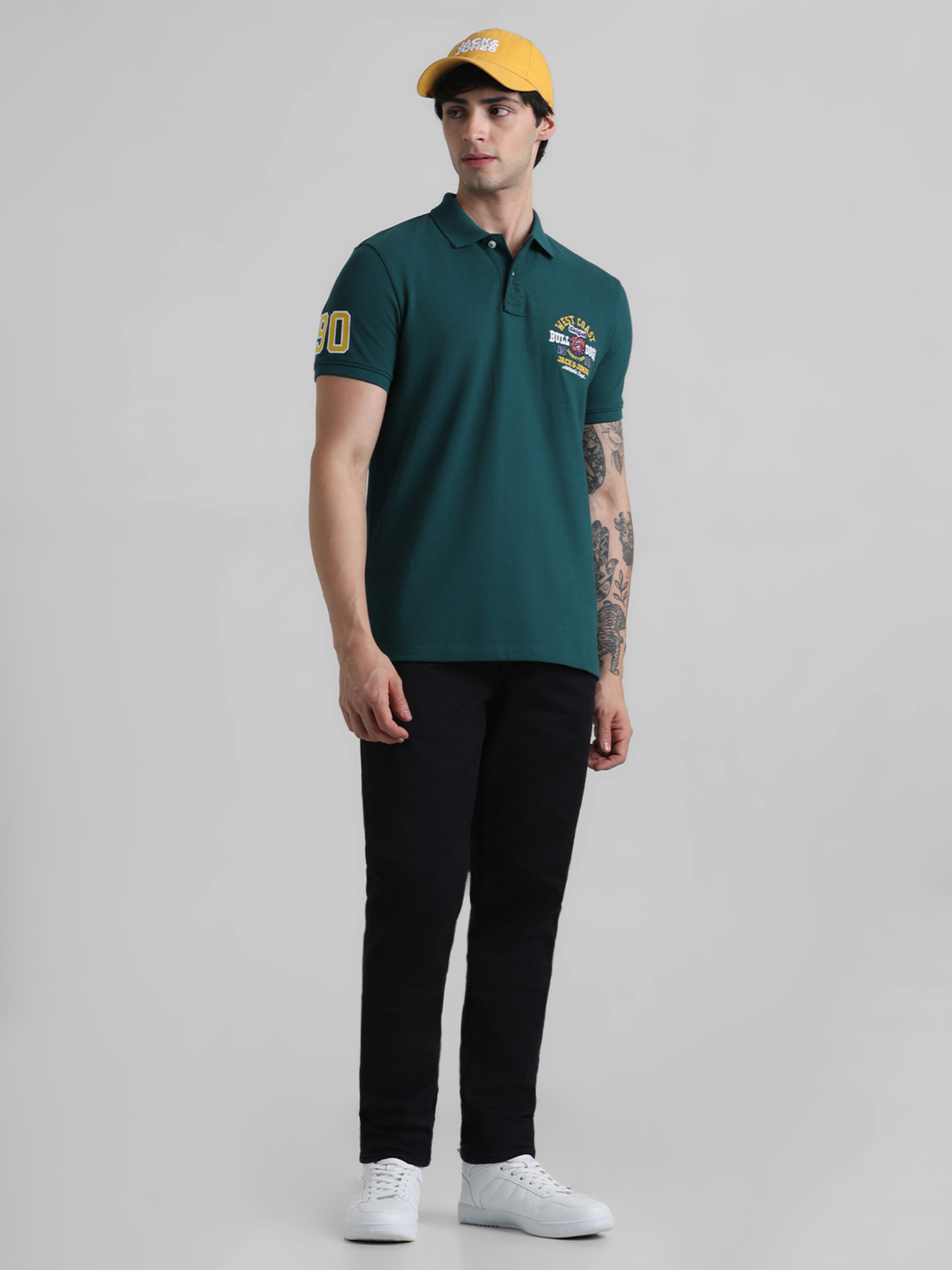 Jack & Jones Men Solid Black Jeans