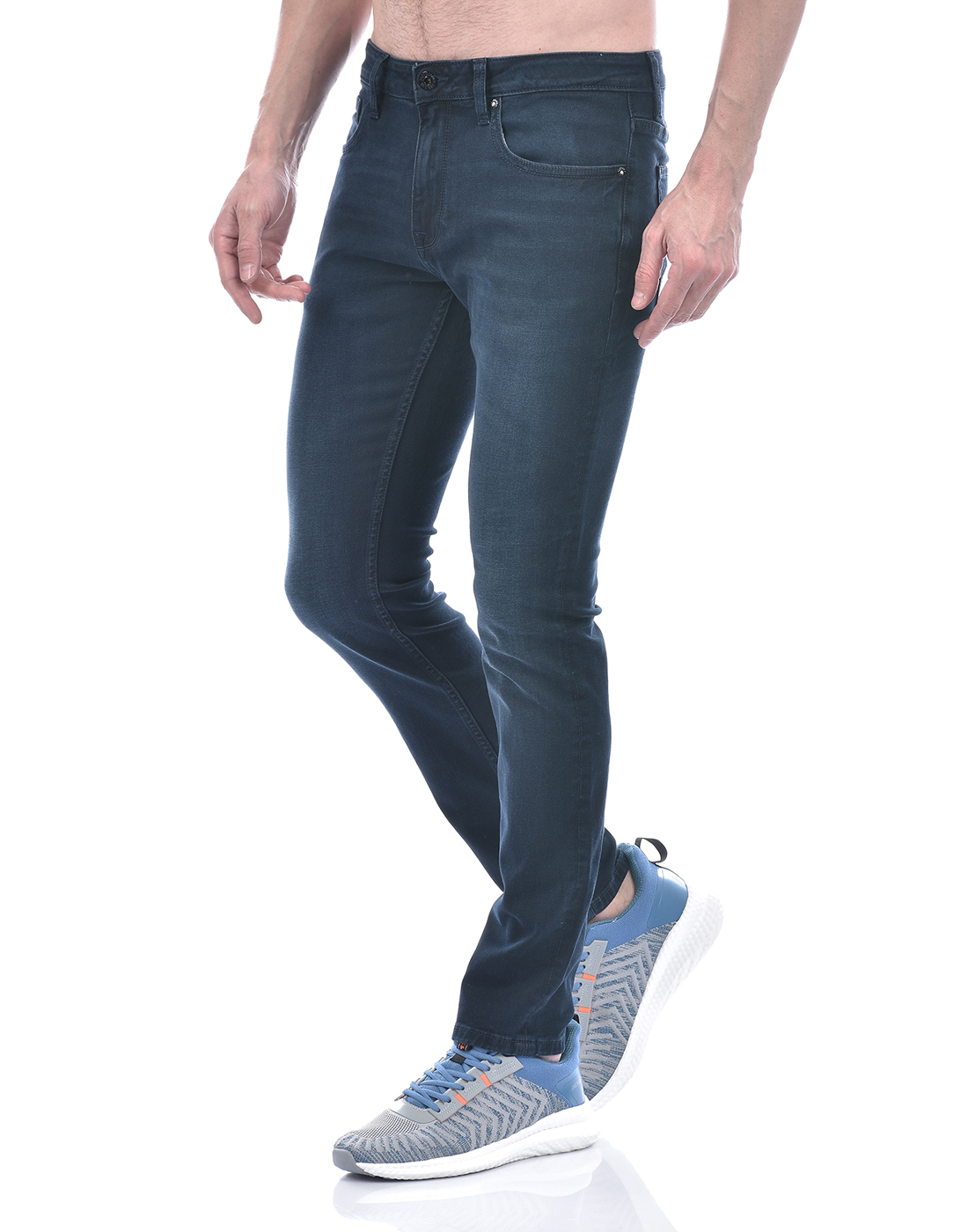 Jack & Jones Men's Skinny Fit Light Fade Blue Jeans