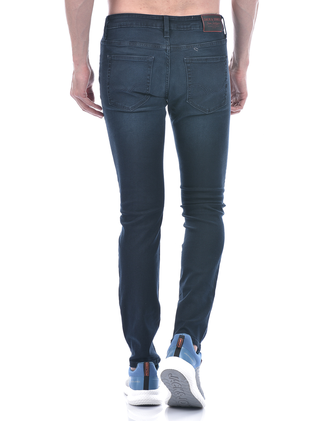Jack & Jones Men's Skinny Fit Light Fade Blue Jeans
