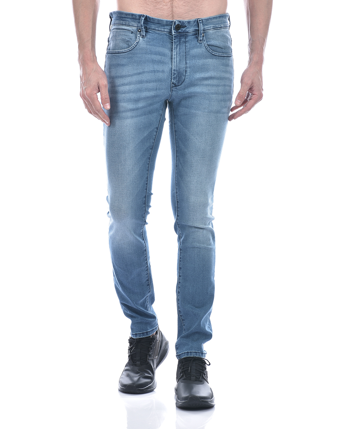 Jack & Jones Men Solid Blue Jeans