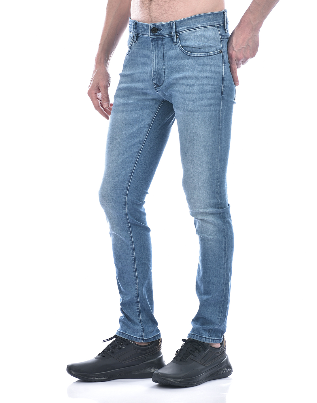 Jack & Jones Men Solid Blue Jeans