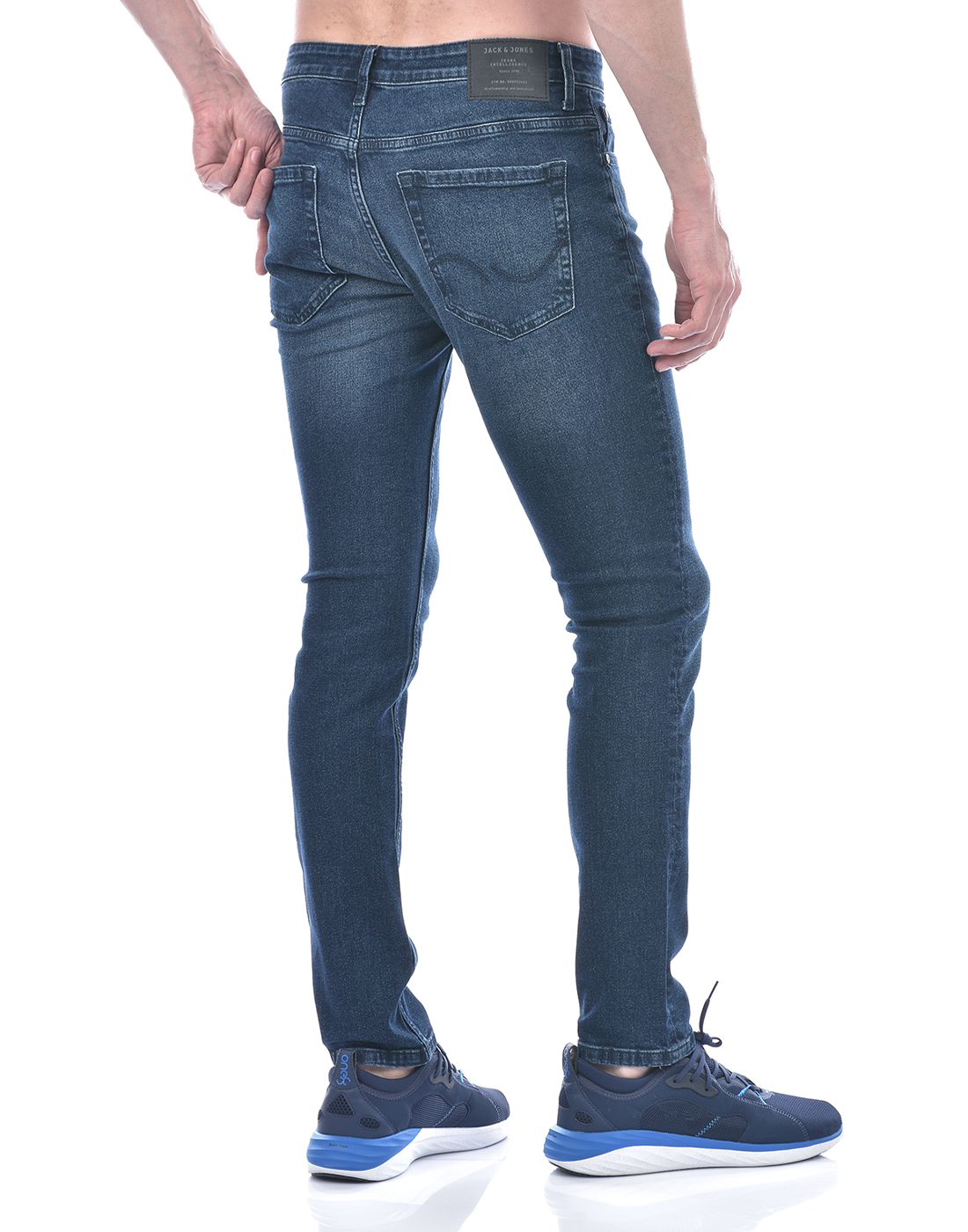 Jack & Jones Men's Skinny Fit Light Fade Blue Jeans