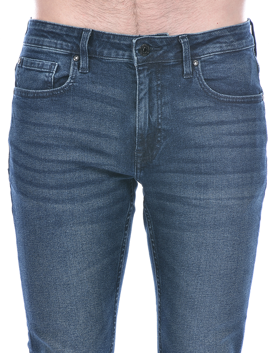 Jack & Jones Men's Skinny Fit Light Fade Blue Jeans