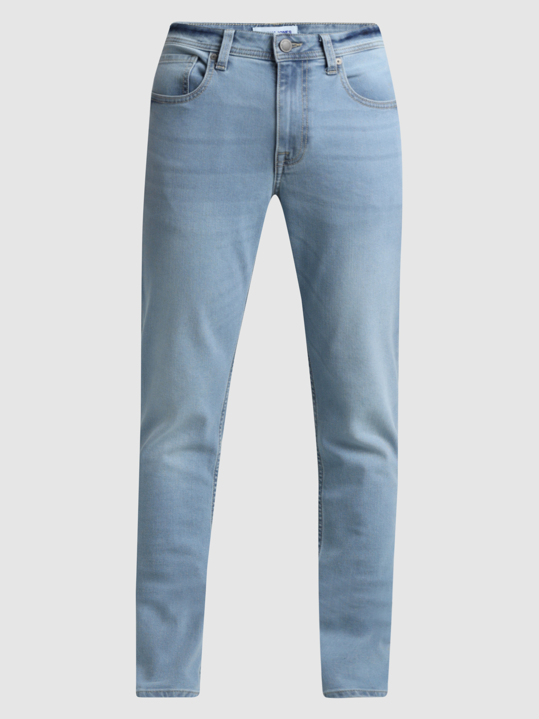Jack & Jones Men Solid Light Blue Jeans