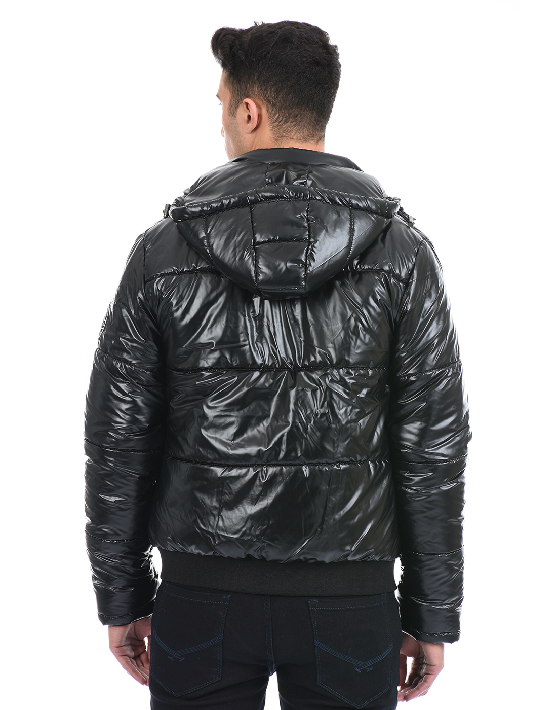 London Fog Men Black Puffer Jacket