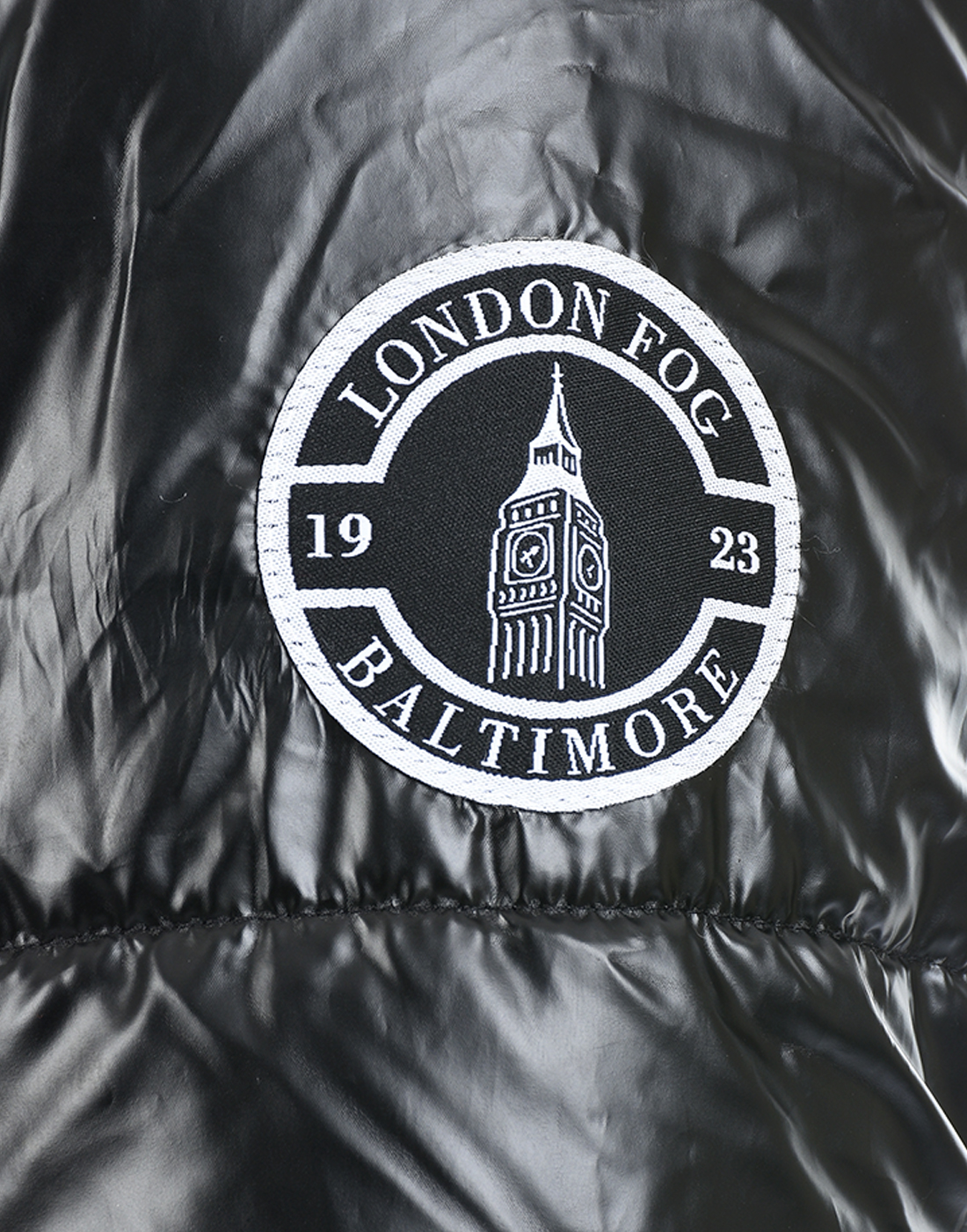 London Fog Men Black Puffer Jacket