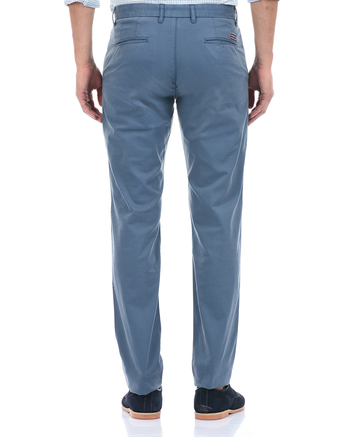 London Fog Men Blue Casual Pants