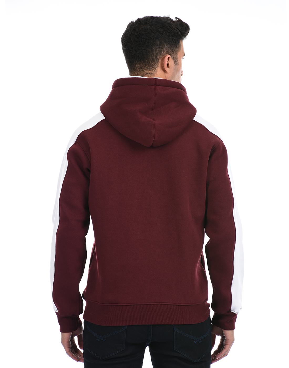 London Fog Men Maroon Sweatshirt