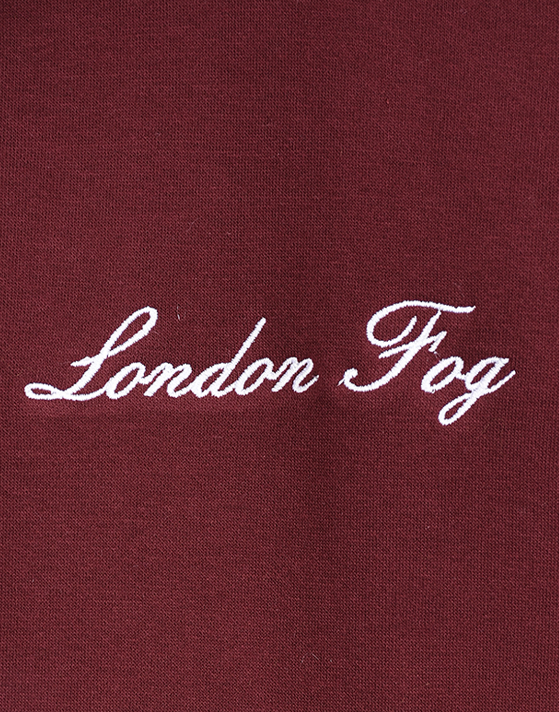London Fog Men Maroon Sweatshirt