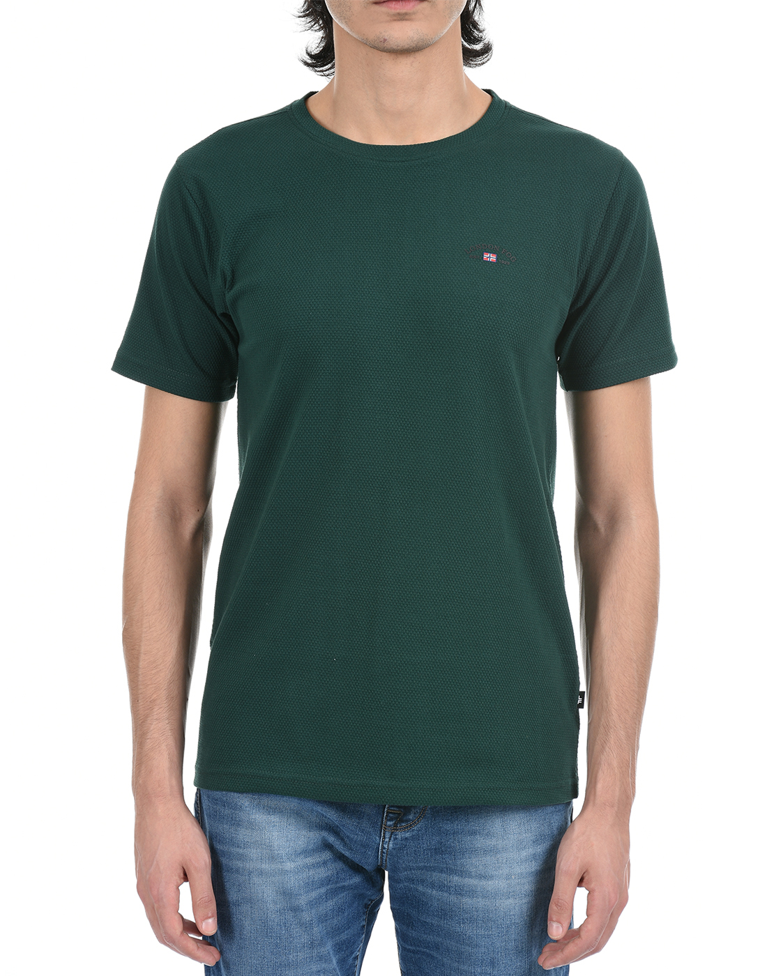 London Fog Men Green T-Shirt